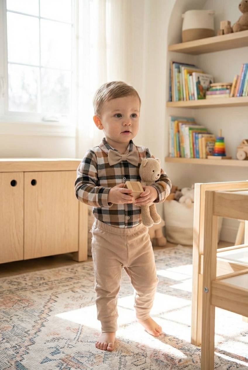 Боди с бабочкой и штанишки Жанэт Ж2351/752 - фото 8