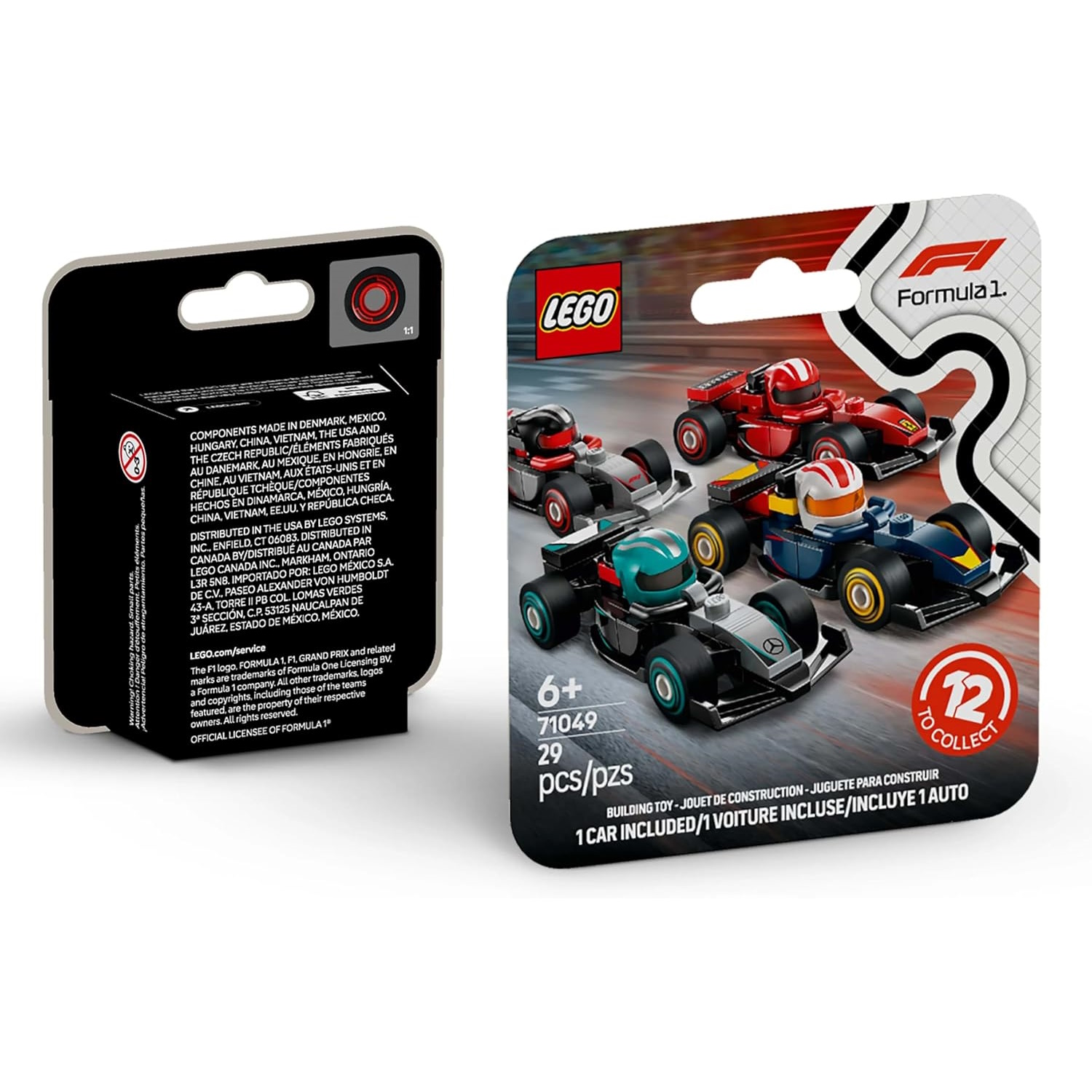 Конструктор LEGO Minifigures Минифигурки F1 29 дет. - фото 4