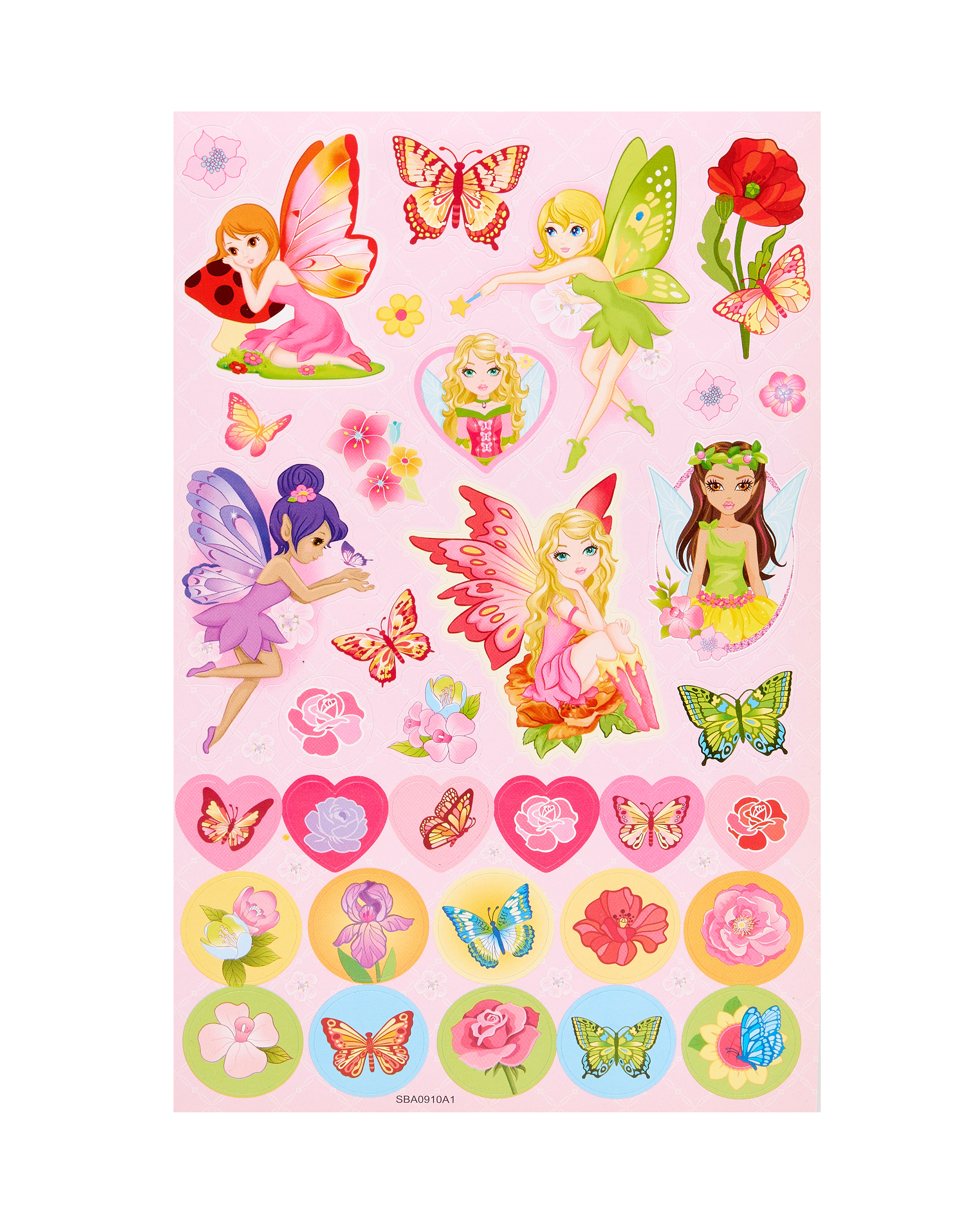 Наклейки Attivio Феи 60 шт. - фото 2