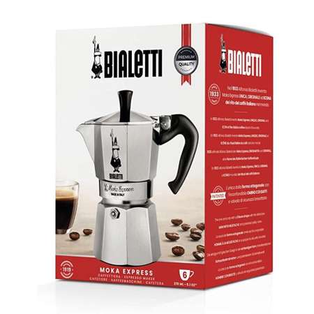 Гейзерная кофеварка BIALETTI Moka Express 6 порций