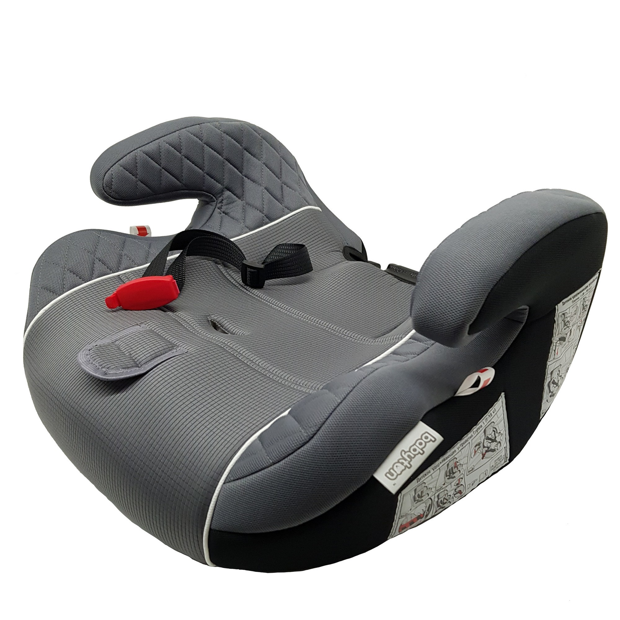 Автокресло Babyton Quest Fix Isofix 1/2/3 (9-36 кг) серый - фото 10