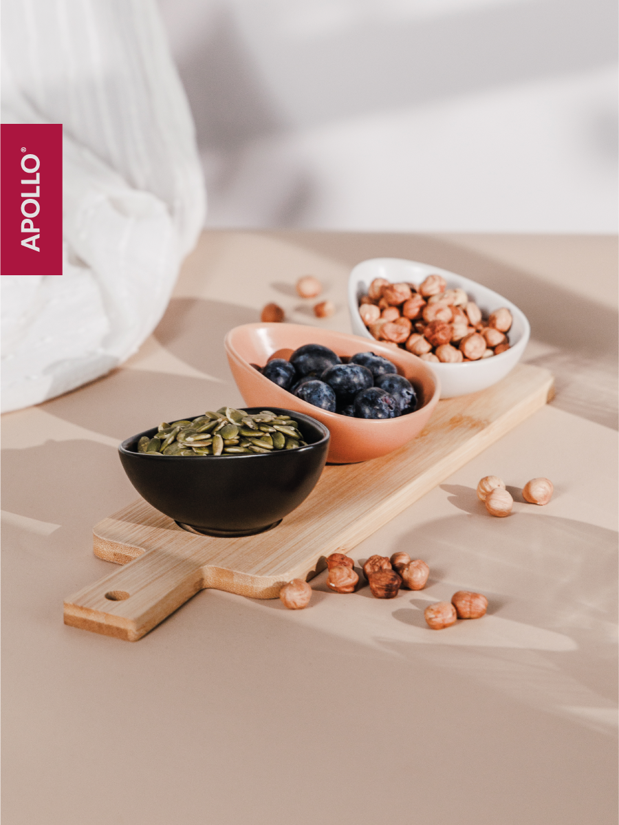 Менажница с подставкой APOLLO 3 предмета - фото 1