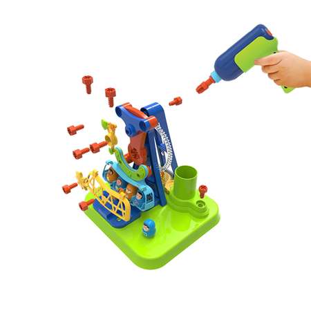 Конструктор EDU-TOYS Карусель сборная игровая модель
