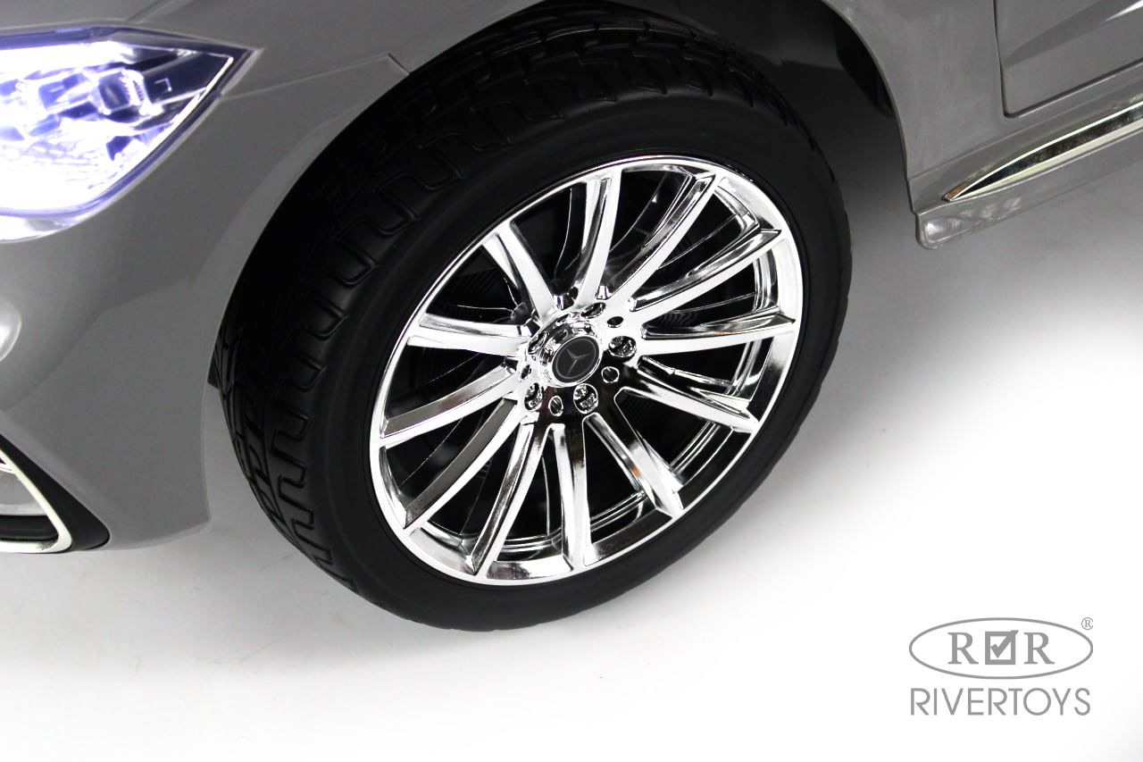 Электромобиль RIVERTOYS Mercedes М333БХ-GREY С пультом ДУ - фото 15