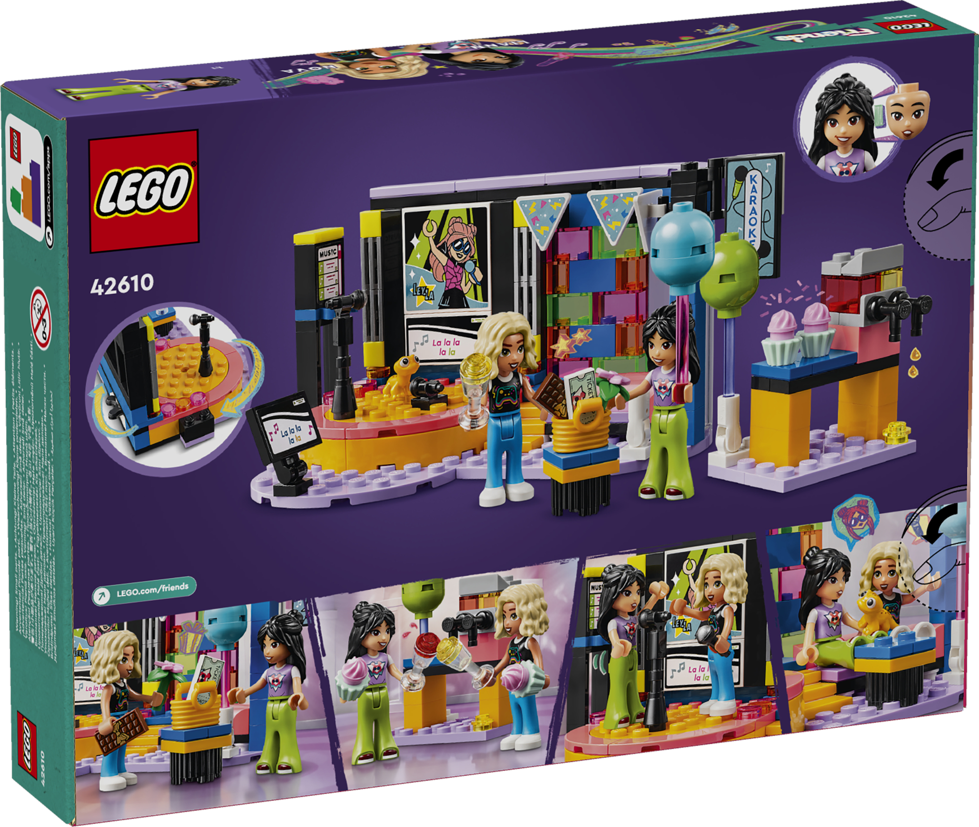 Конструктор LEGO Friends Караоке музыкальная вечеринка блочный - фото 4