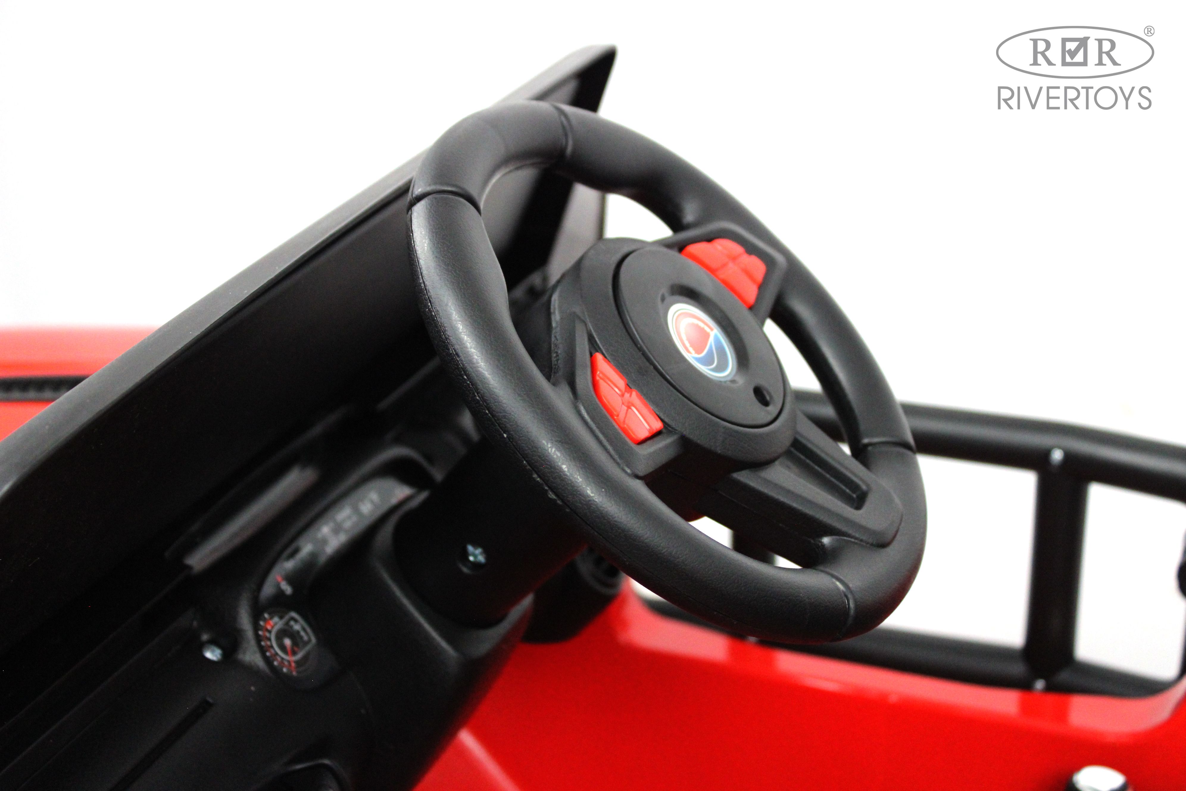 Электромобиль RIVERTOYS T222TT-4WD-RED С пультом ДУ - фото 19