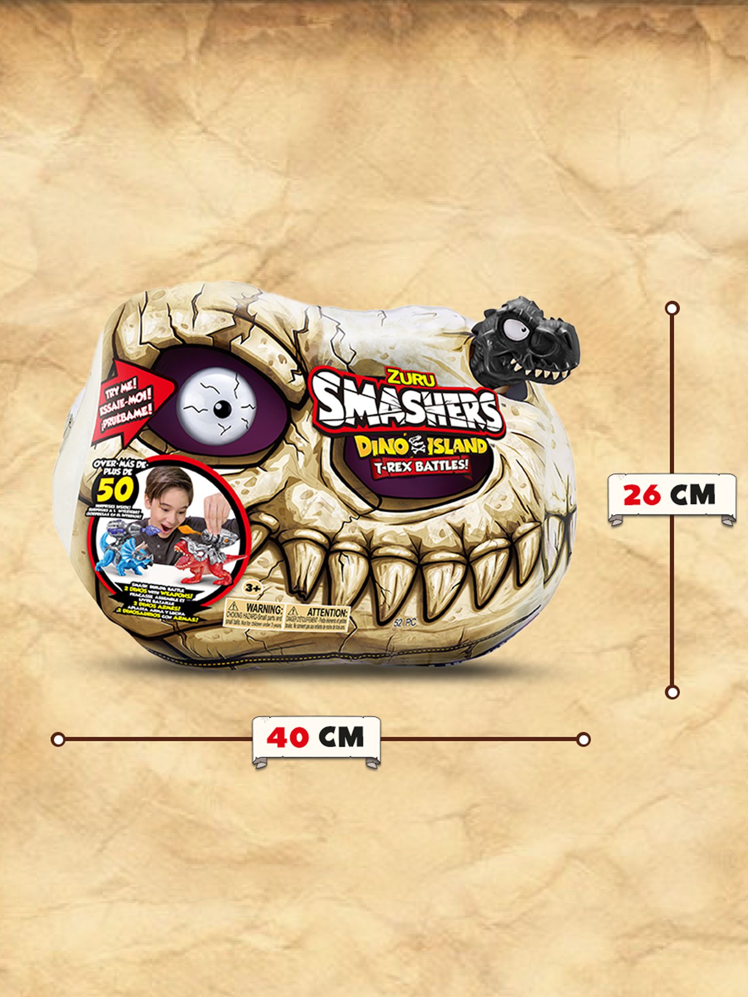 Игровой набор Zuru Smashers Битва динозавров - фото 3