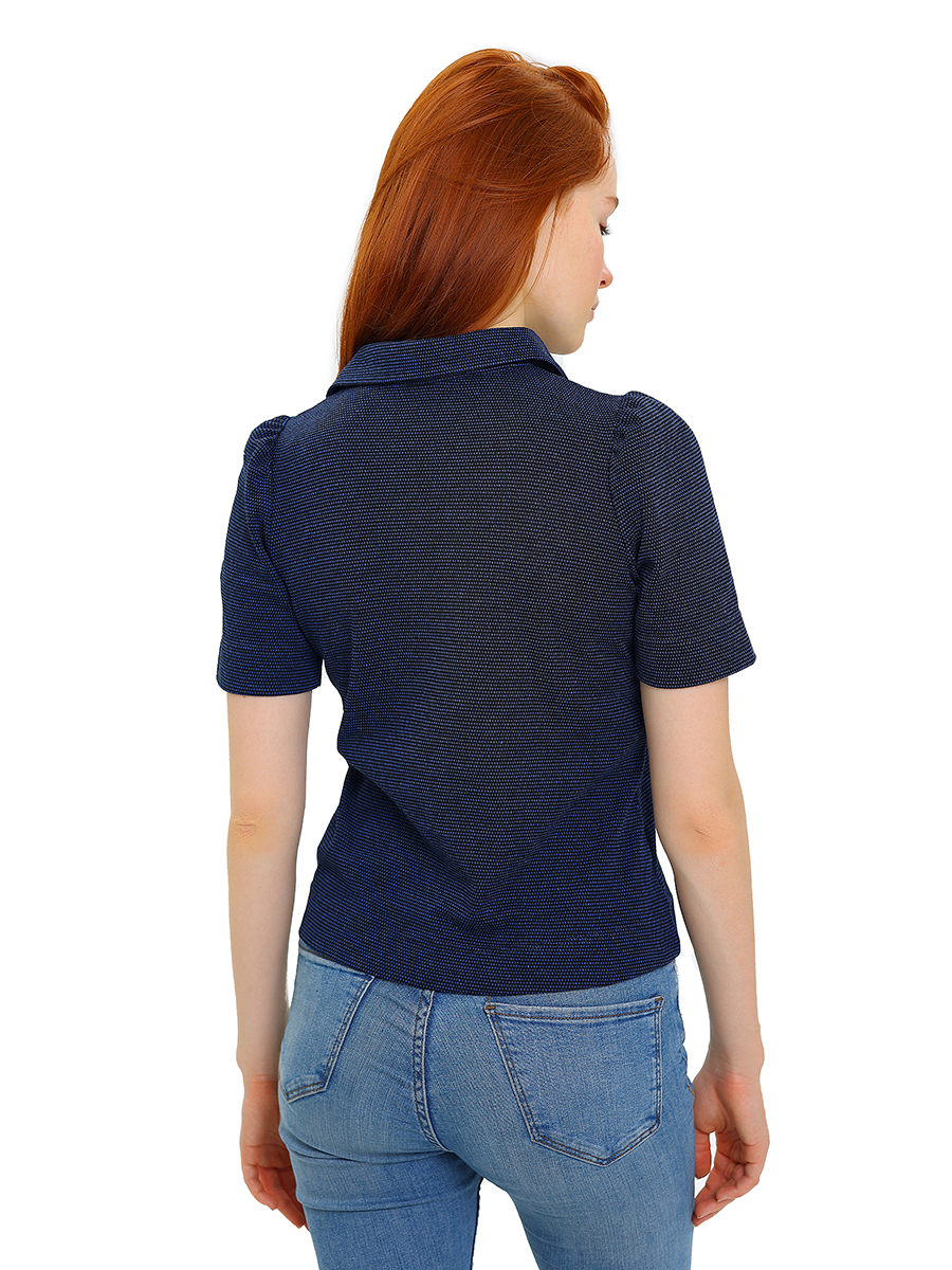 Футболка-поло RobyKris 76-05-23/син - фото 4