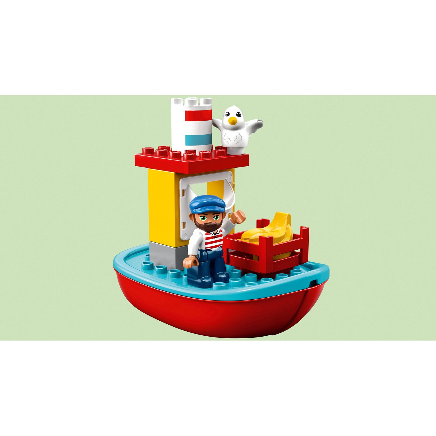 Конструктор LEGO DUPLO Town Грузовой поезд 105 дет. - фото 5