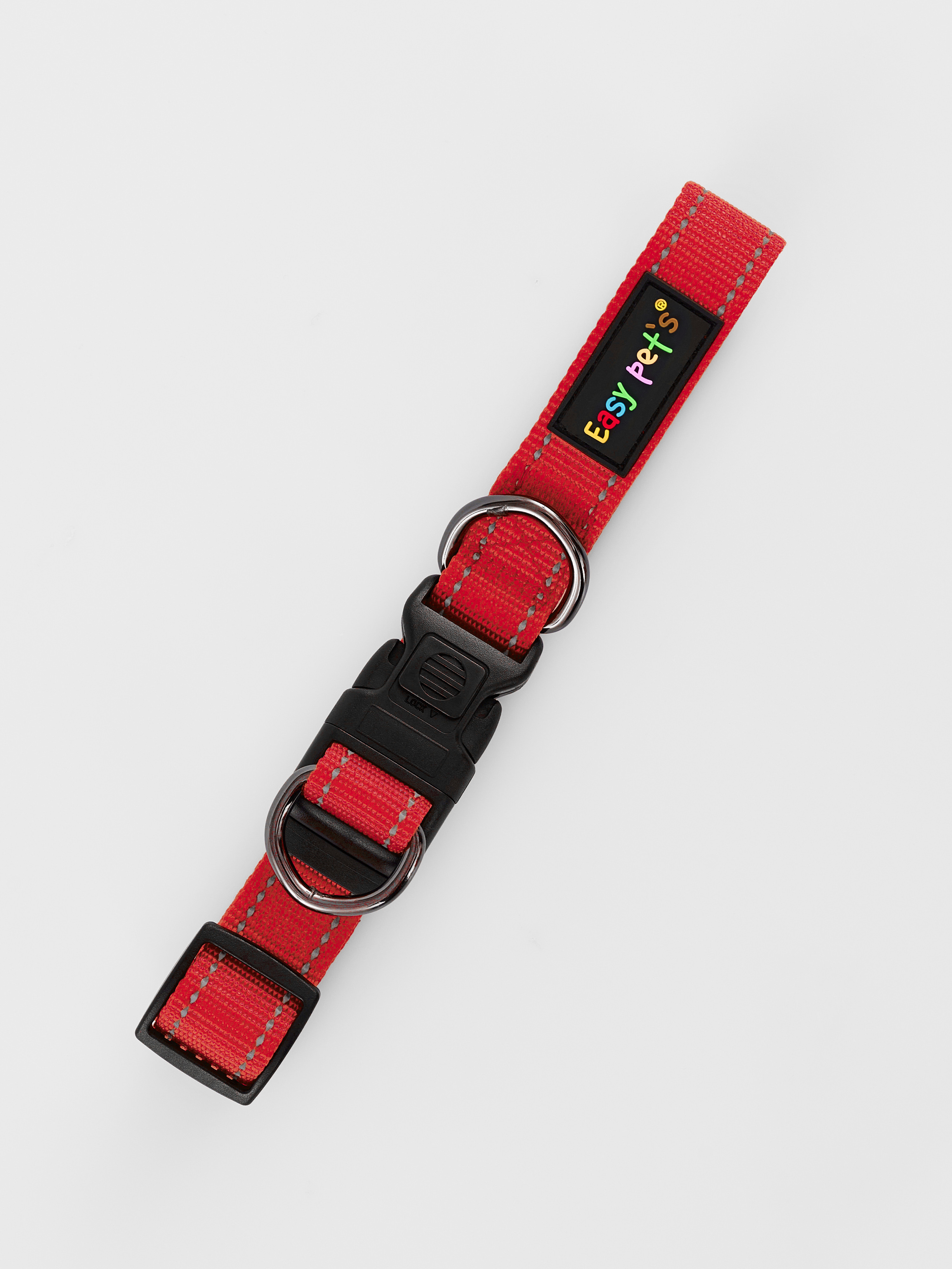 Ошейник для собак Easy Pets 502 base красный р-р S 30-40см - фото 12