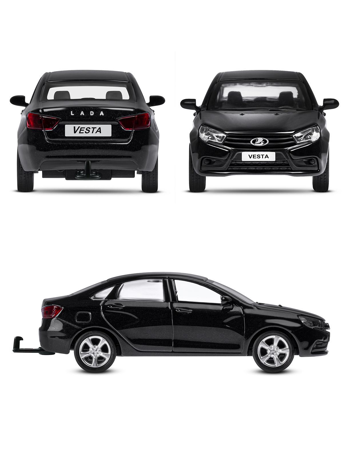 Автомобиль АВТОпанорама LADA Vesta 1:43 JB1251618 - фото 8