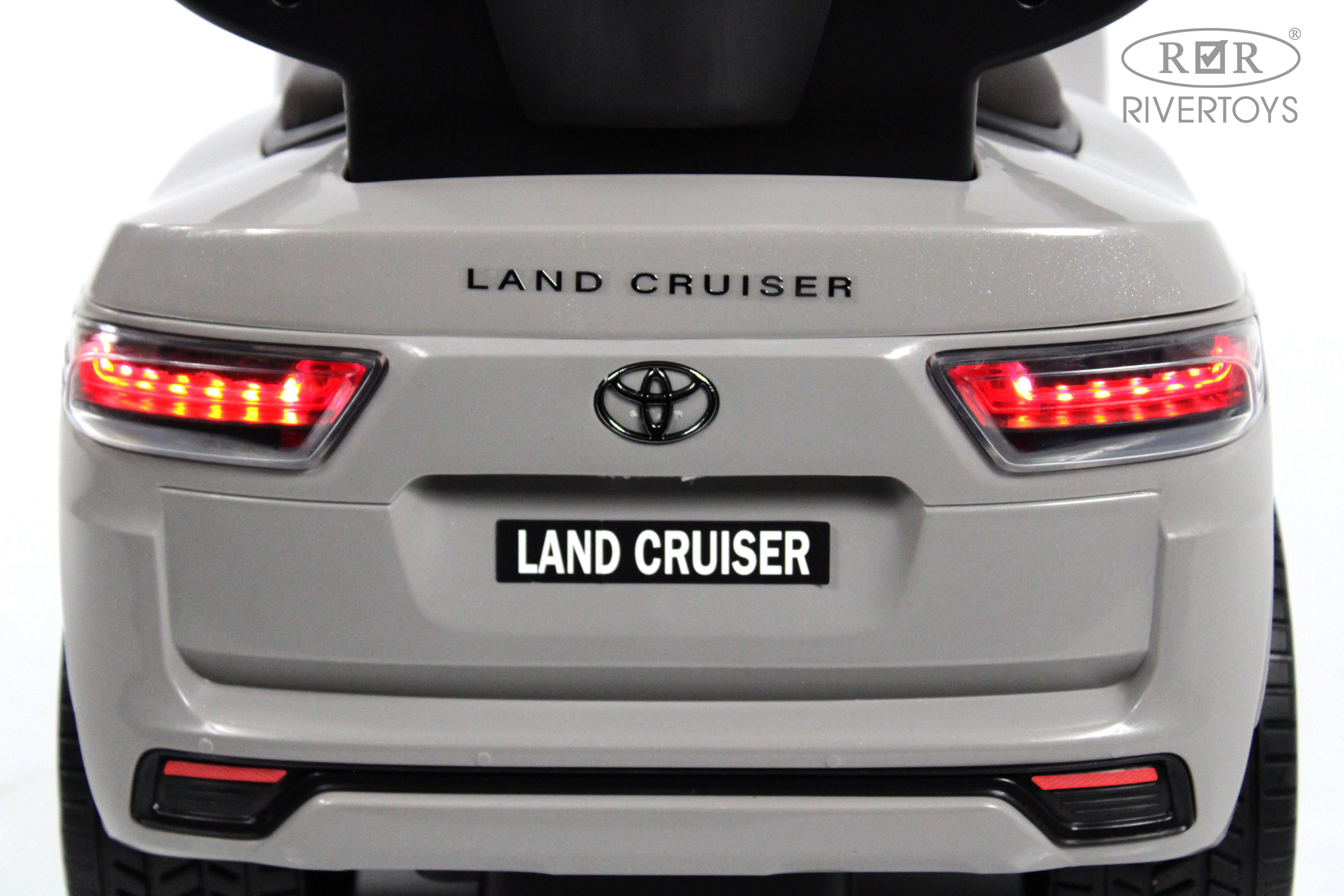 Каталка RIVERTOYS Z002ZZ-B-GREY серый - фото 15