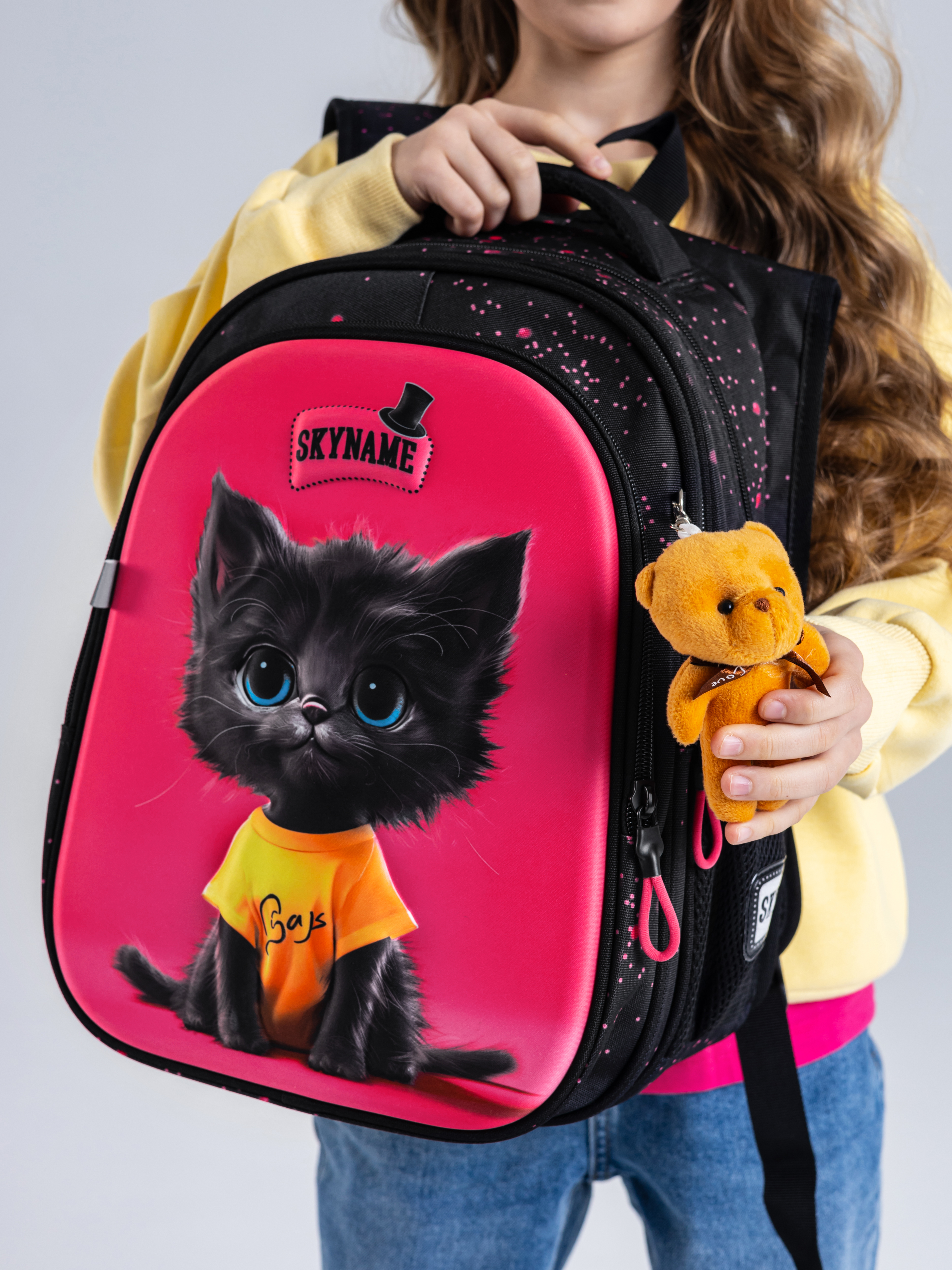 Рюкзак SkyName 1-4 класс, набор 4 в 1 - фото 6