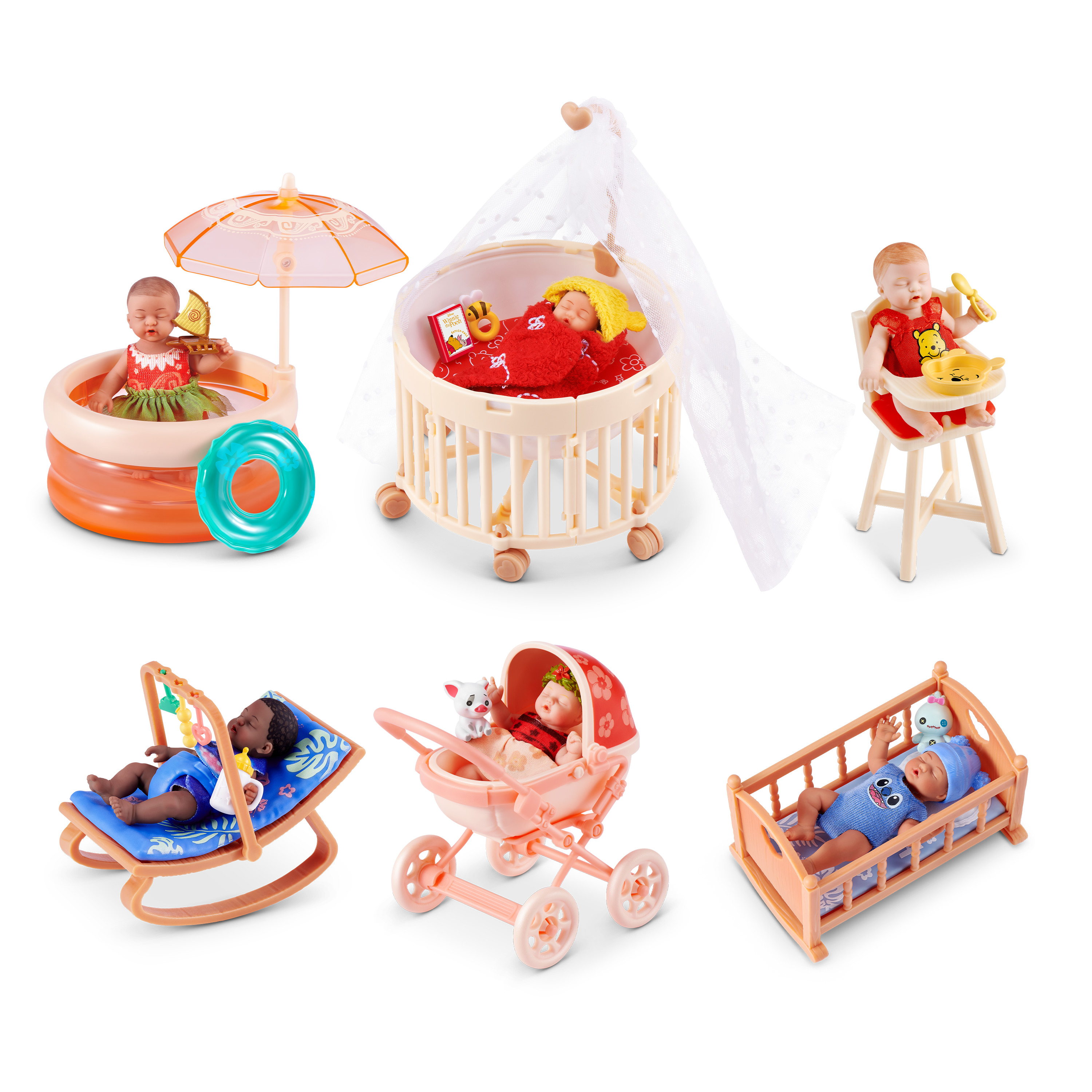 Игровой набор Zuru 5 surprise My mini Baby - фото 6