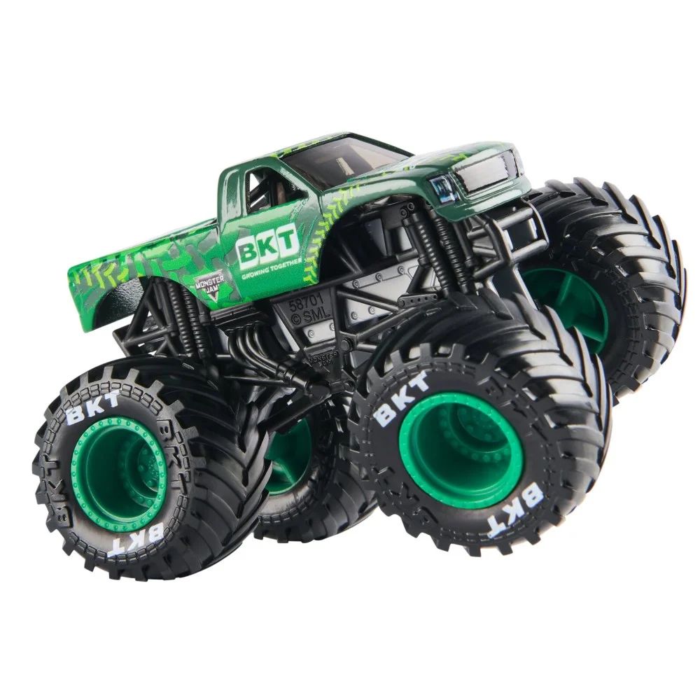 Монстр-трак Monster Jam 1:64 BKT Growing Together 1:64 зеленый 6044941 - фото 1