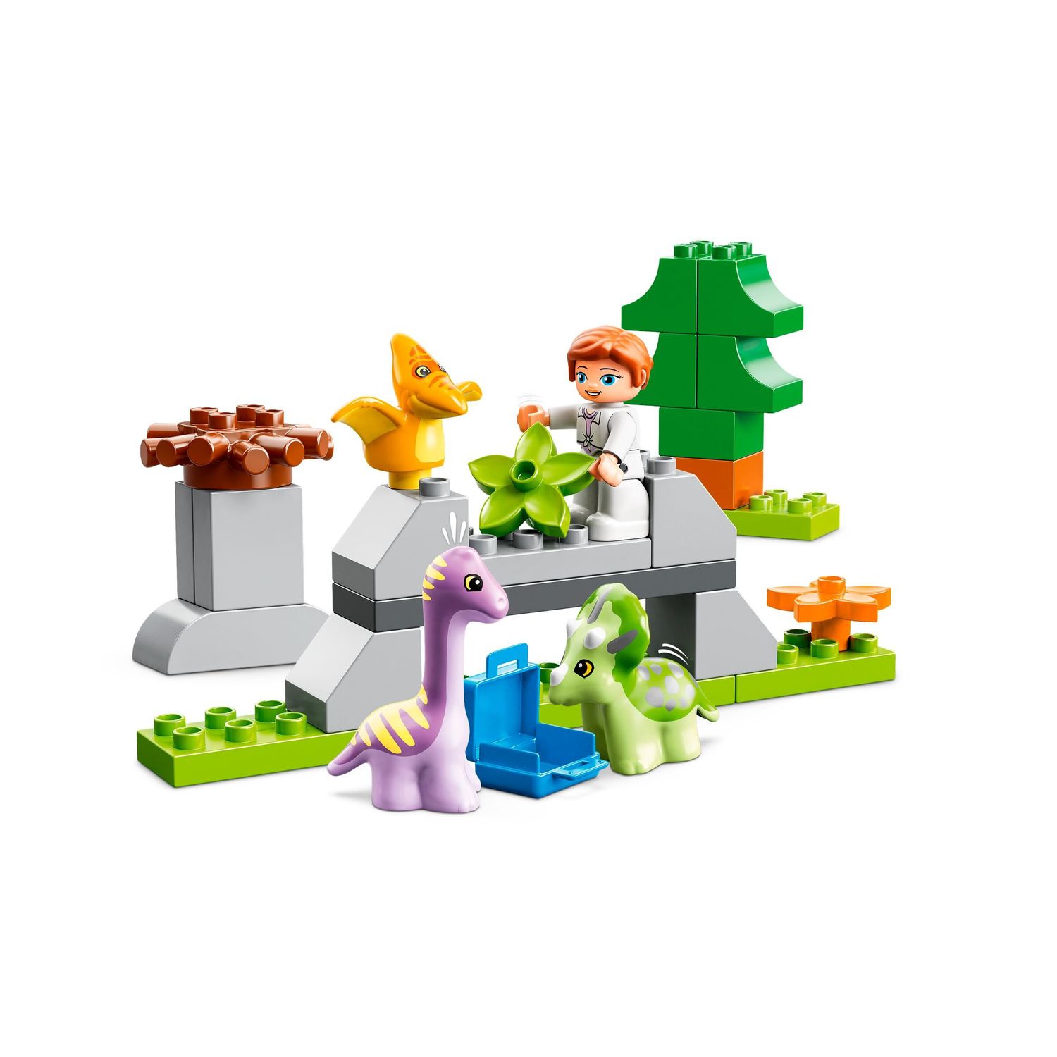 Конструктор LEGO DUPLO Питомник для динозавров блочный - фото 4