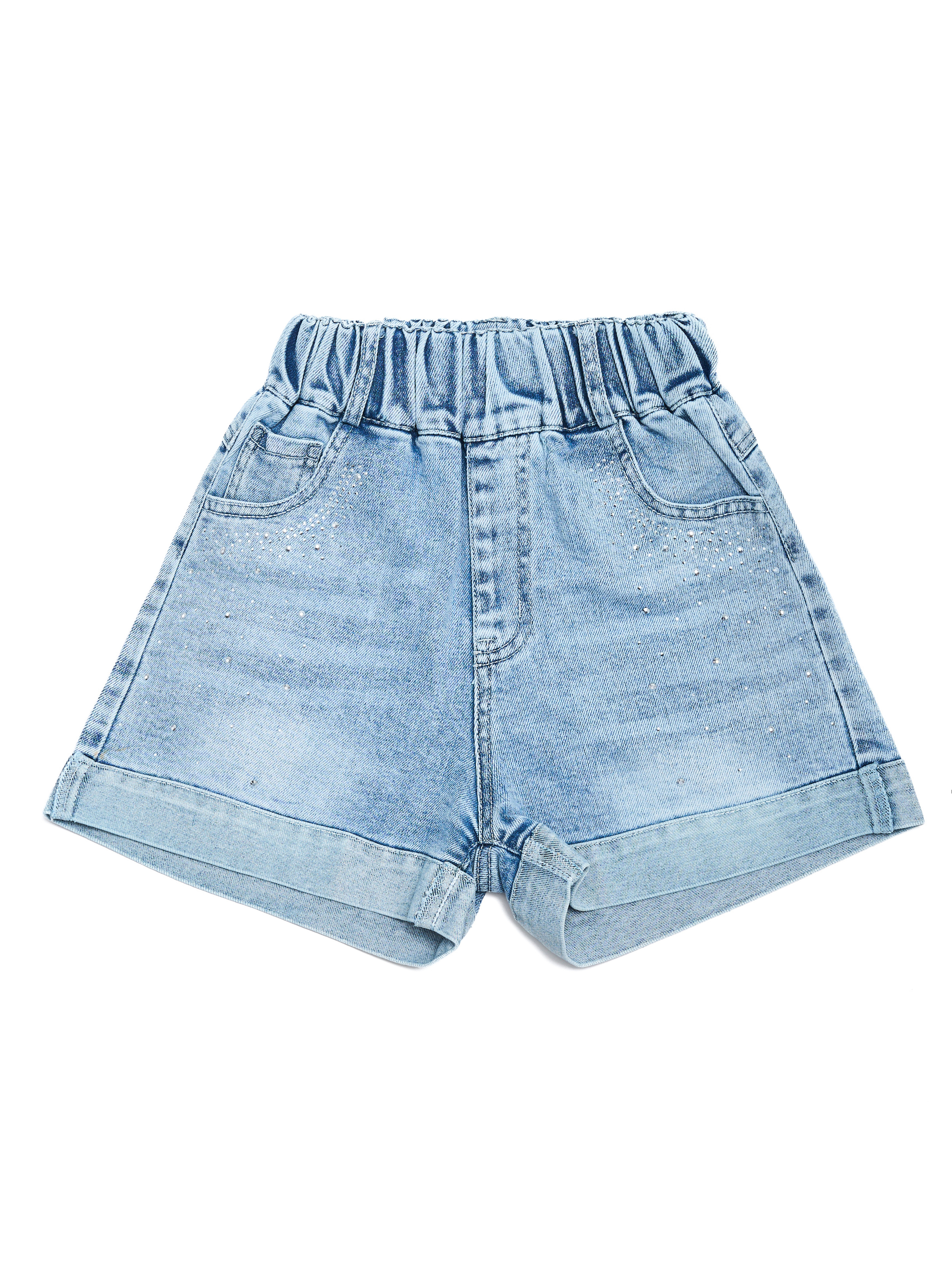 Шорты джинсовые СИНИЙ МИР WDK8205-G39 - фото 12