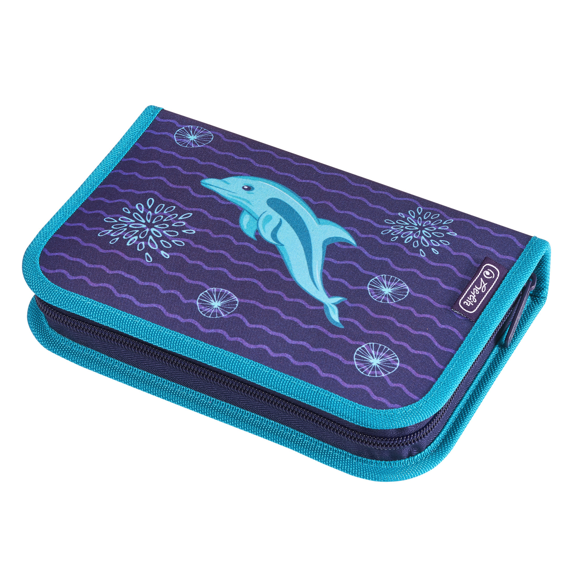 Пенал книжка Herlitz Dolphin - фото 1