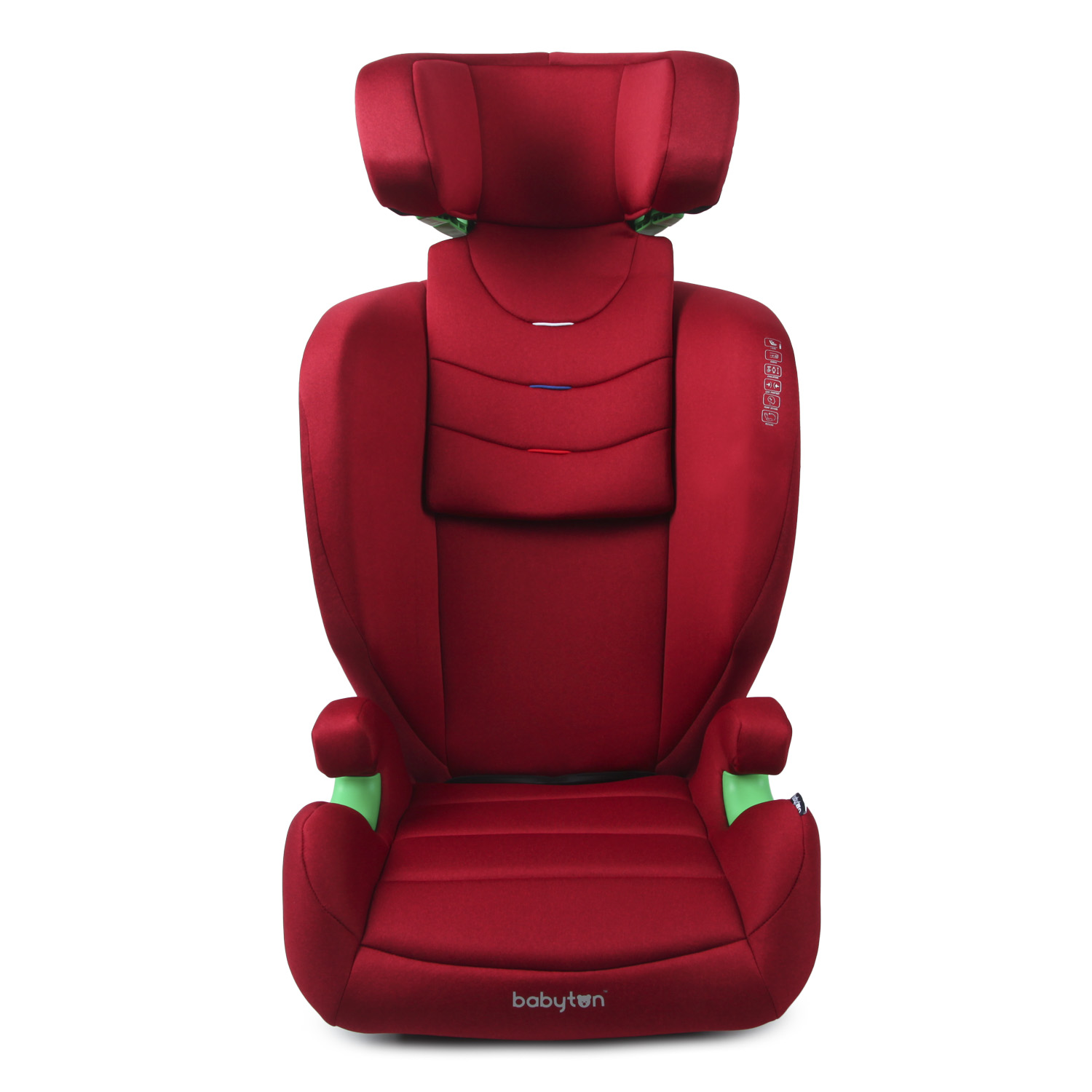 Автокресло Babyton Traveller Isofix 2/3 (15-36 кг) красный - фото 10