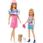 Кукла модельная Barbie Барби и Стейси с 2 собаками