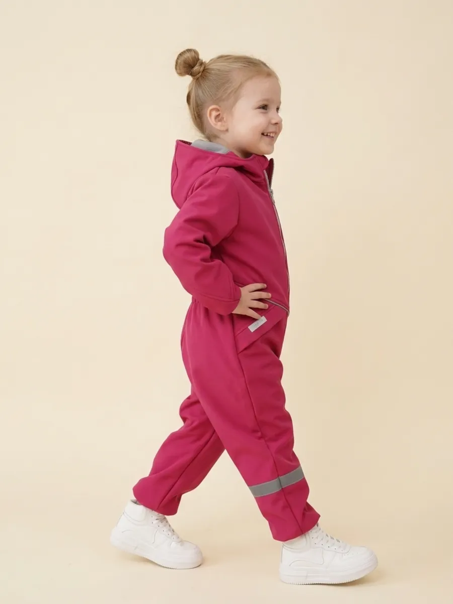 Комбинезон Minilik КОМБЕЗ.Софт.Розовый - фото 4