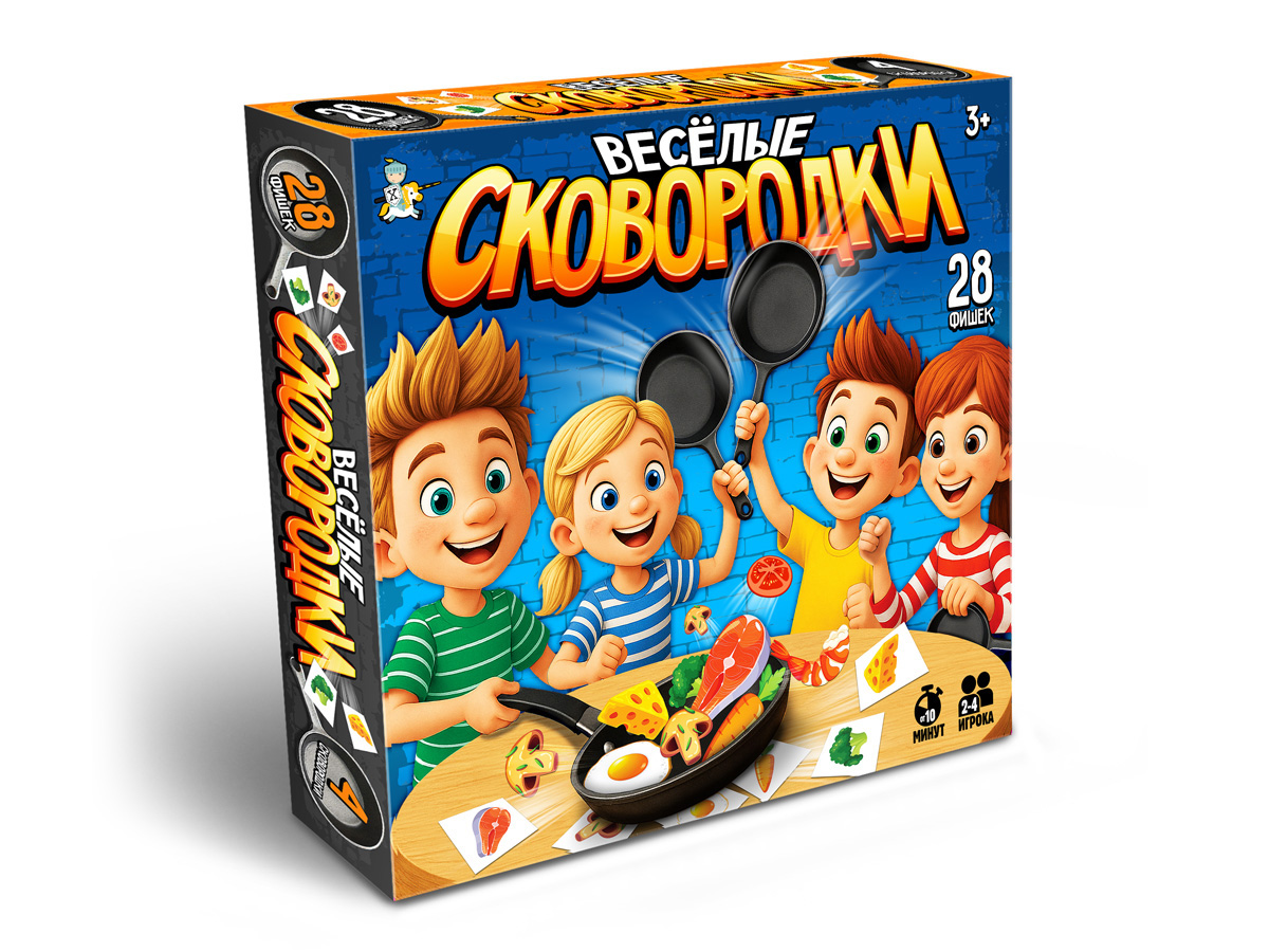 Настольная игра Десятое королевство Весёлые сковородки - фото 1