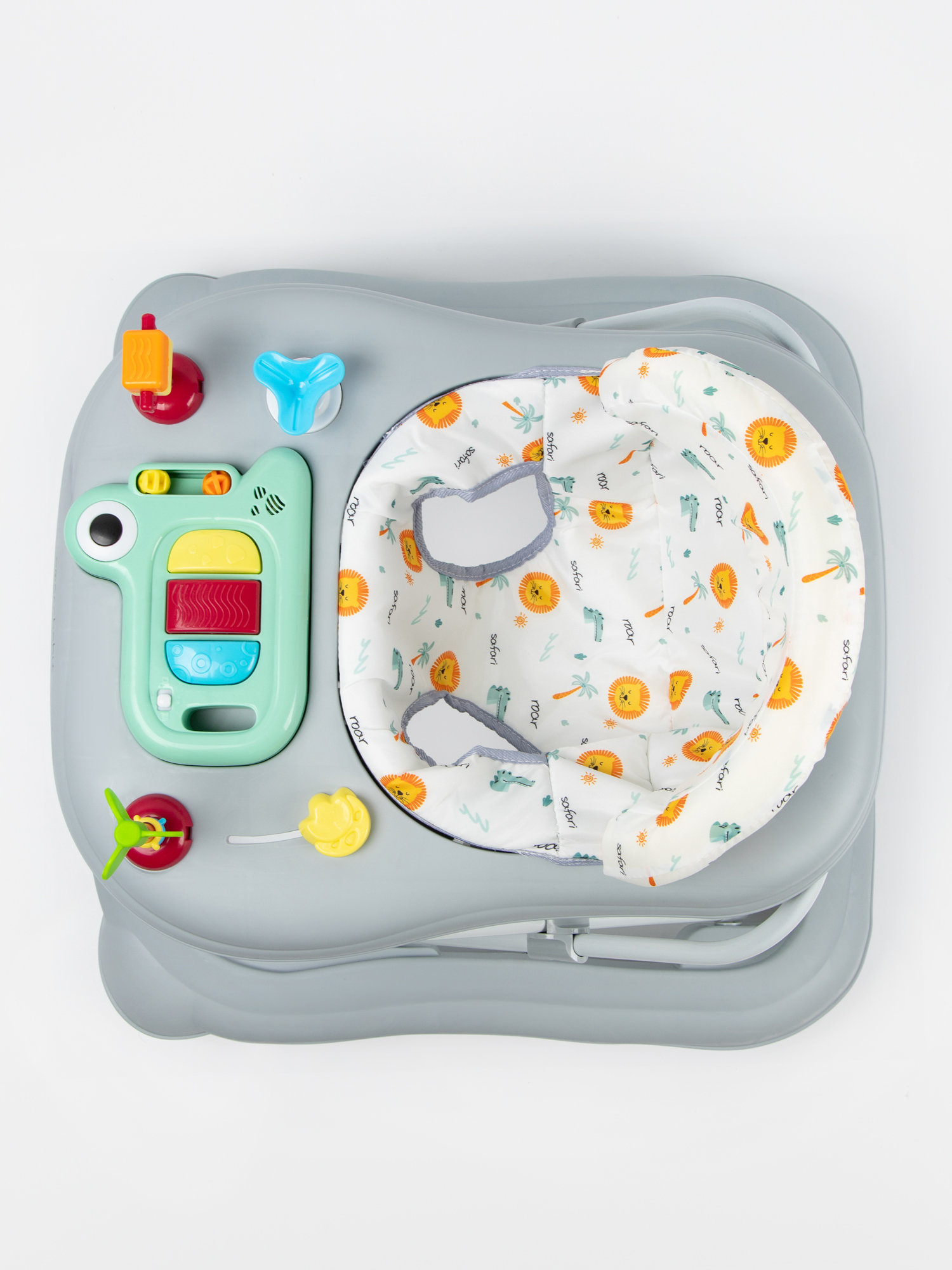 Ходунки Amarobaby Серый серый в ассортименте - фото 21