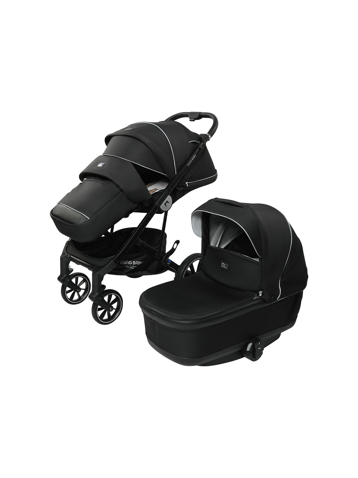 Коляска 2 в 1 Ining baby Sevila - фото 3