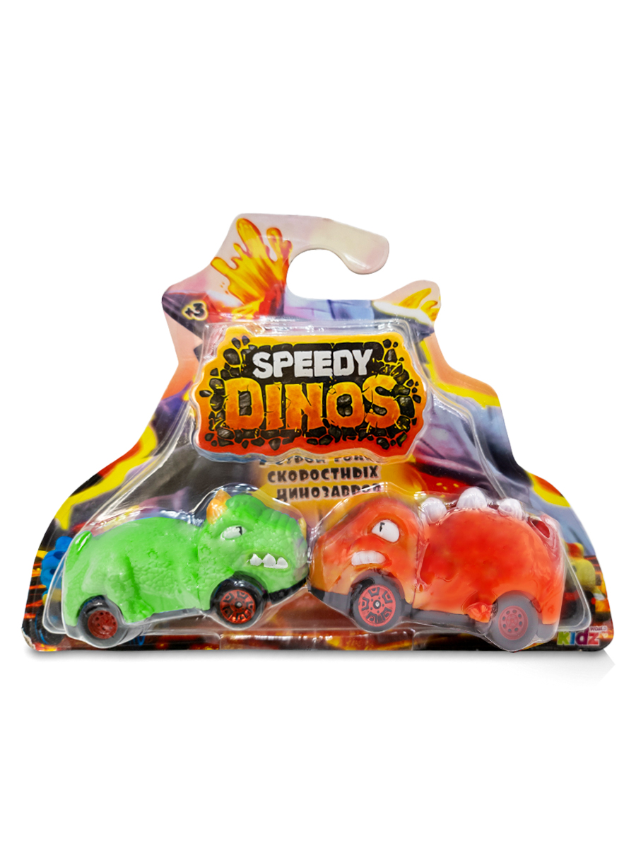 Игровой набор Speedy Dinos скоростные динозавры K02SPD002-2 - фото 6