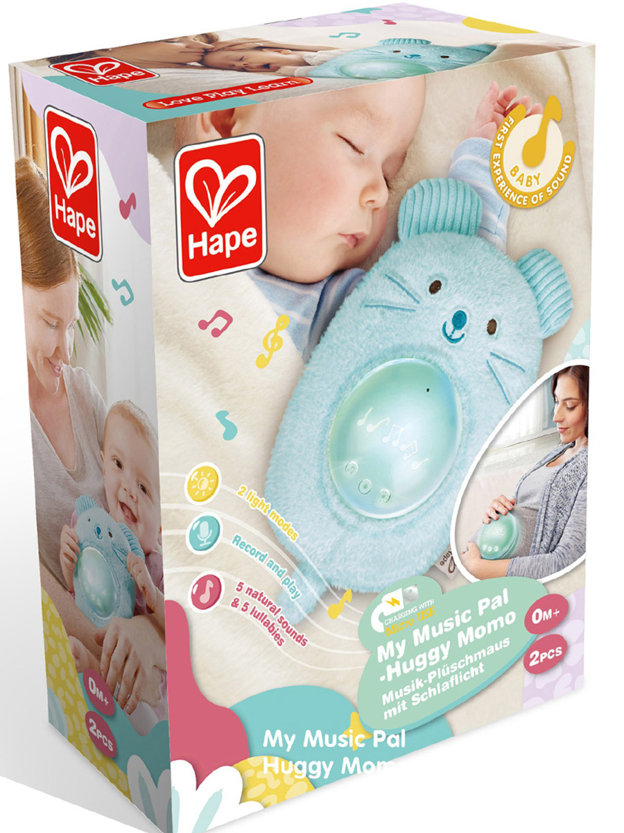 Игрушка Hape комфортер Мышка - фото 10