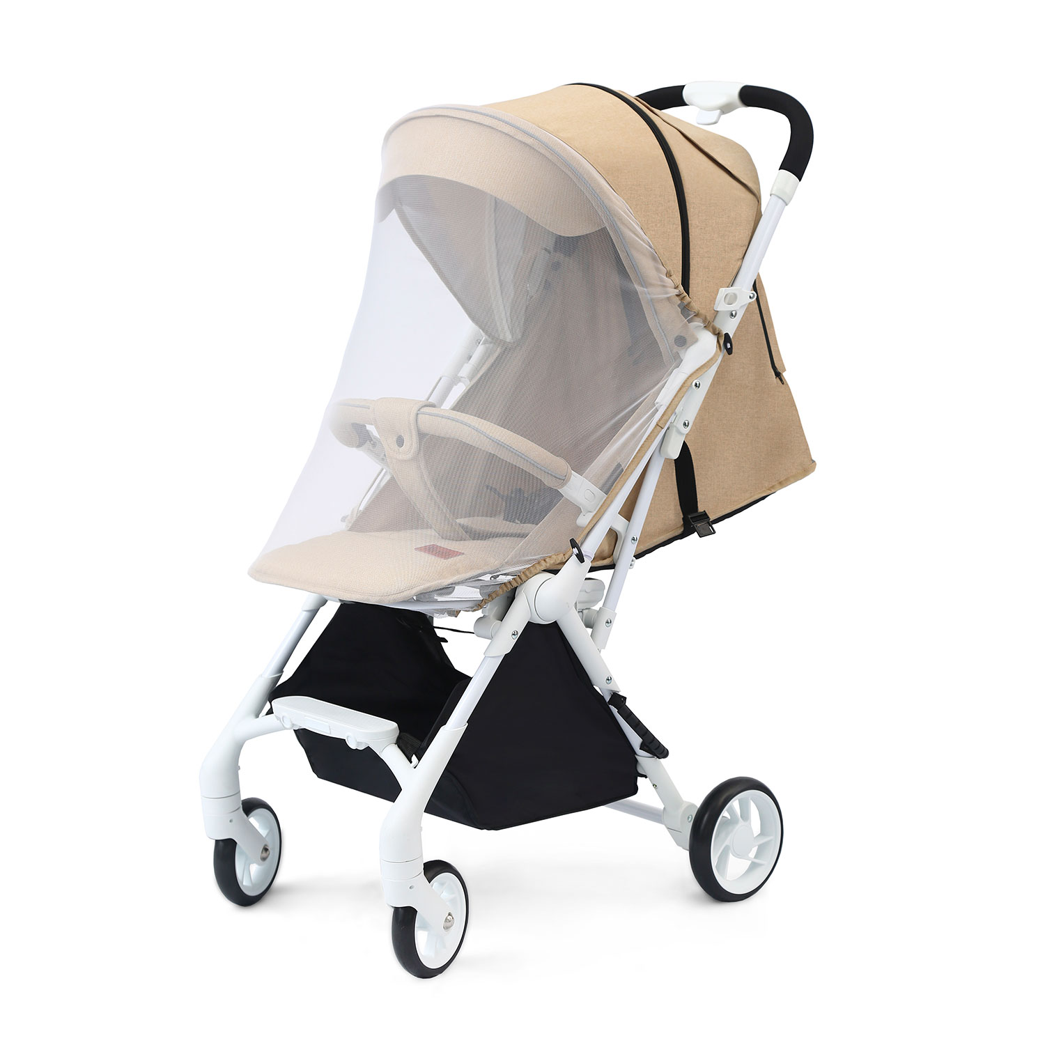 Коляска прогулочная Nuovita бежевый - фото 18