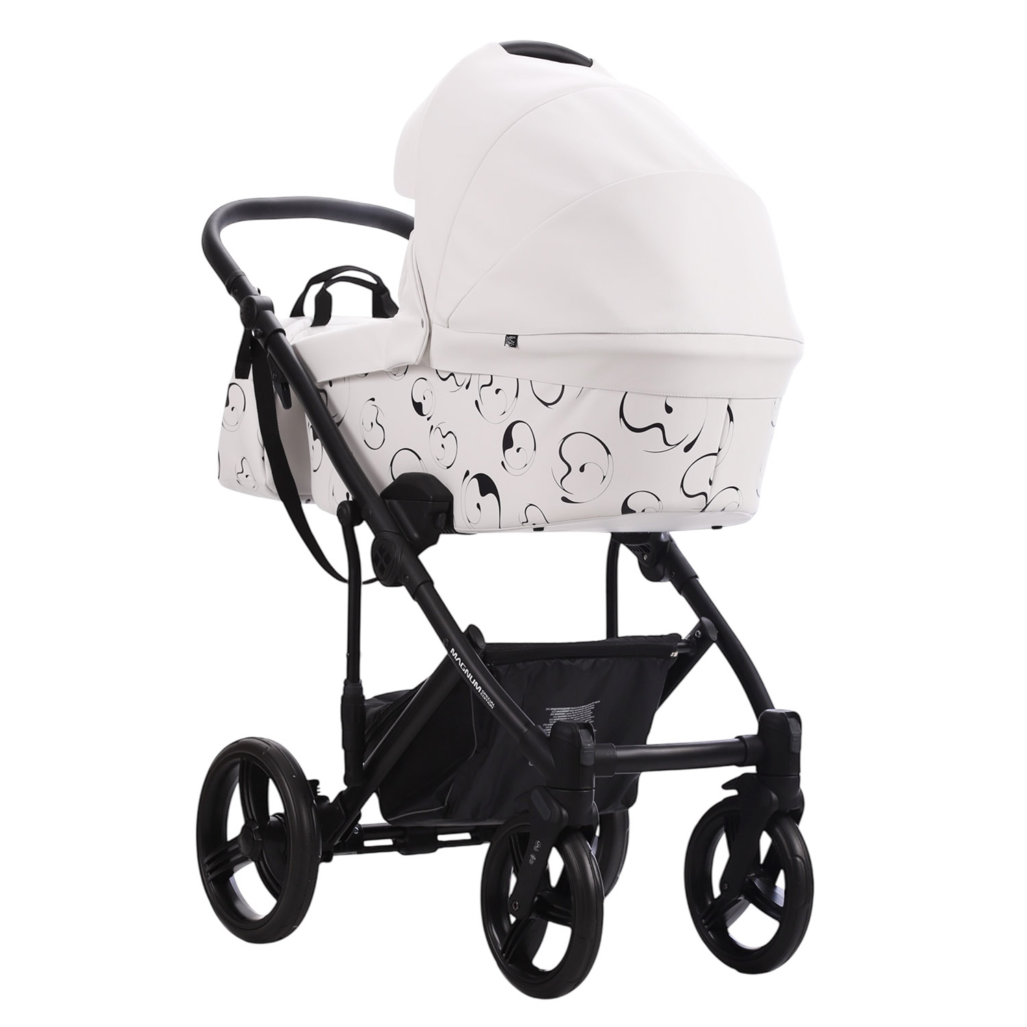 Коляска 2в1 Bebetto Magnum Light SE Pro белый - фото 3