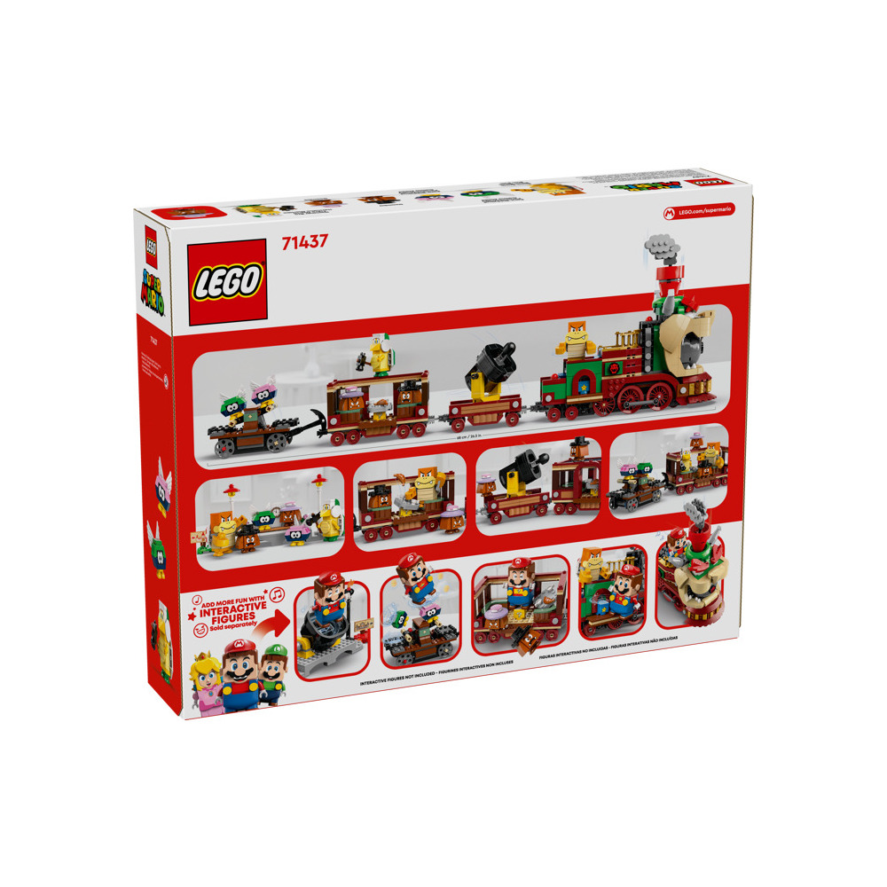 Конструктор LEGO Super Mario Боузер экспресс поезд 71437 274 дет. - фото 5