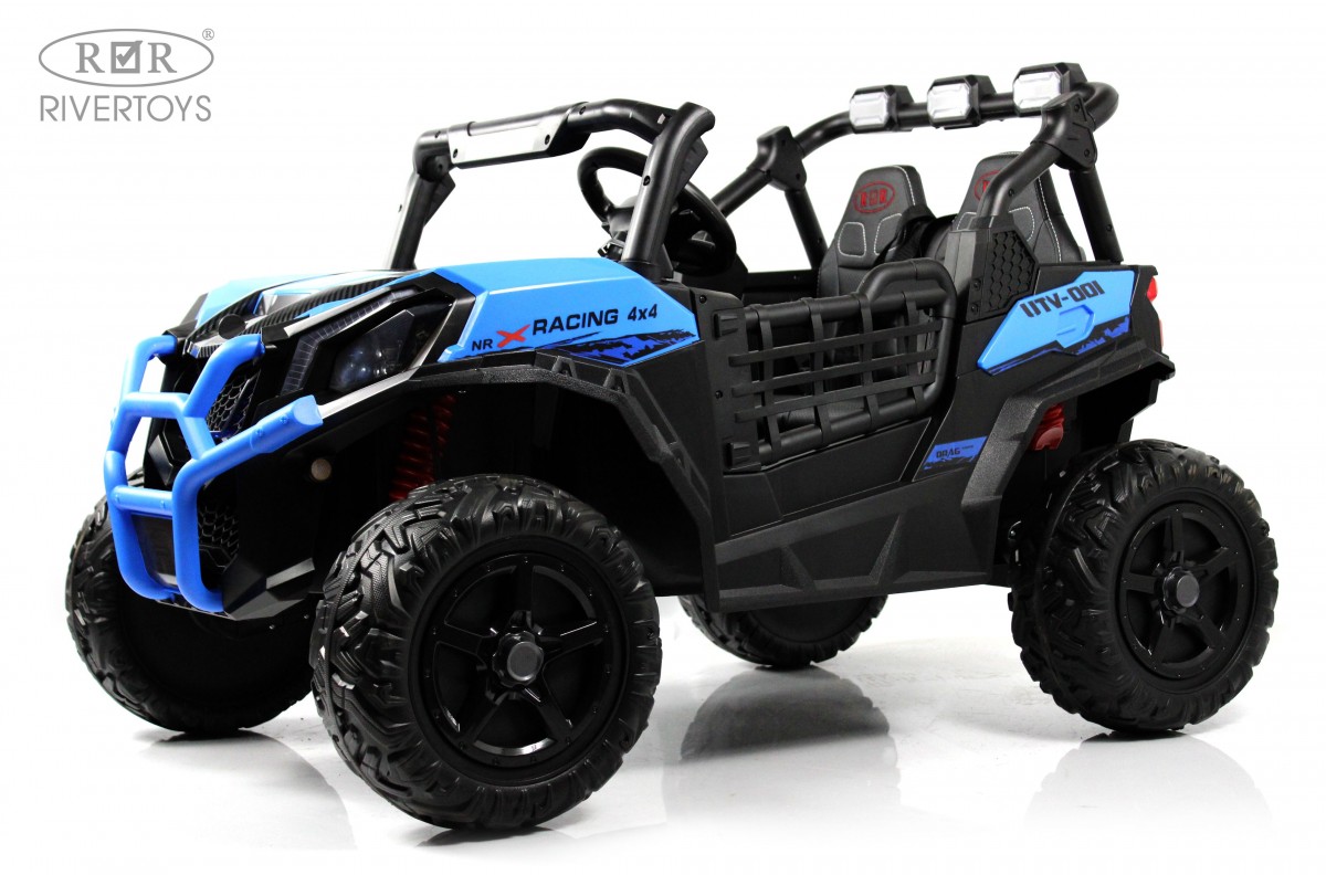Электромобиль RIVERTOYS K777KK-LUX-BUGGY-BLUE С пультом ДУ - фото 19