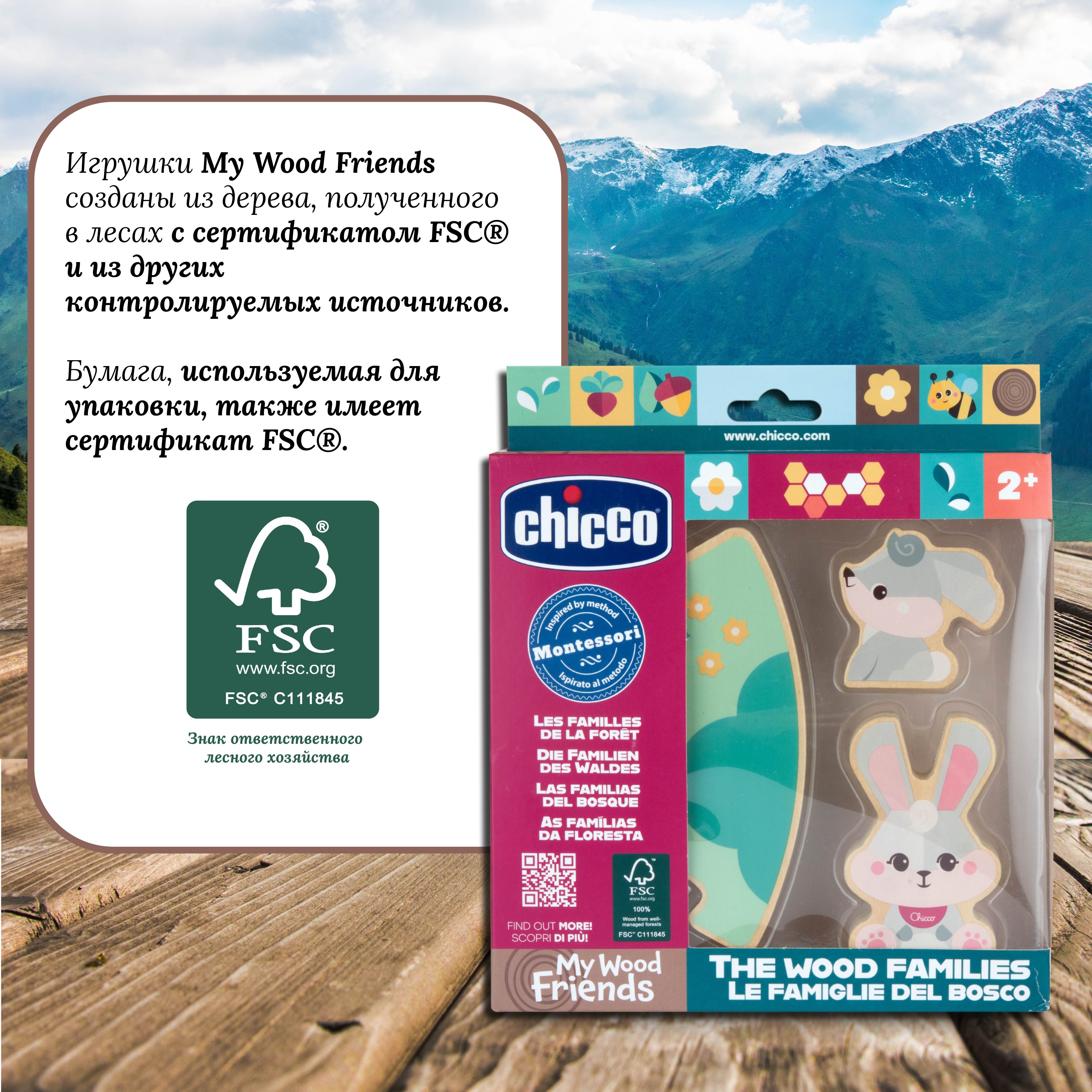 Игрушка Chicco сортер Семья зайцев с мамой - фото 6