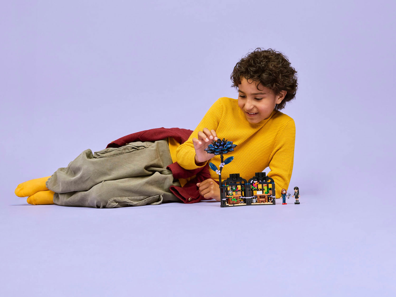 Конструктор LEGO Цветок черного георгина 358 дет. - фото 12
