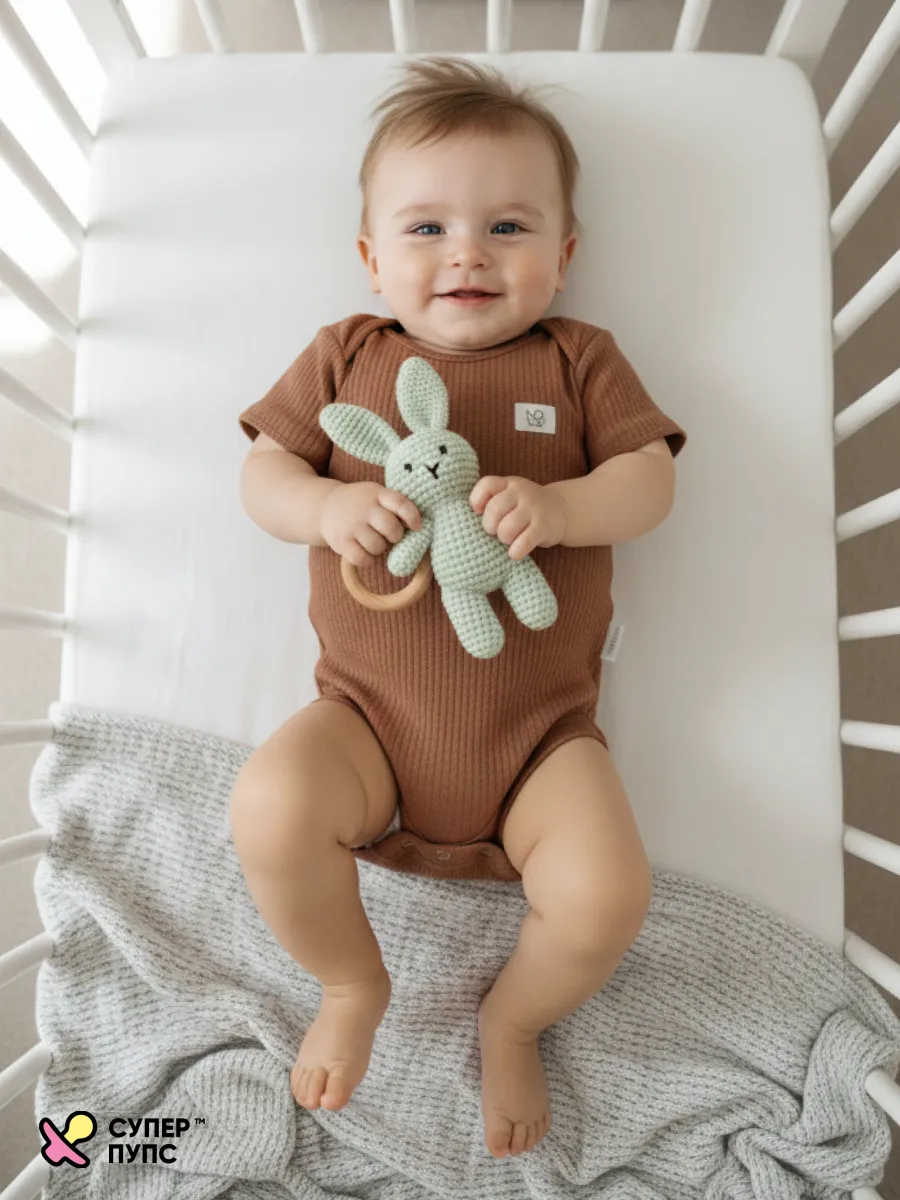 Боди 3 шт Супер Пупс нбр/3пр/бд/коррук/2026/таксы - фото 25