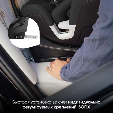 Автокресло Britax Roemer Swivel 2 Space Black Isofix 0+/1/2 (0-25 кг) черный