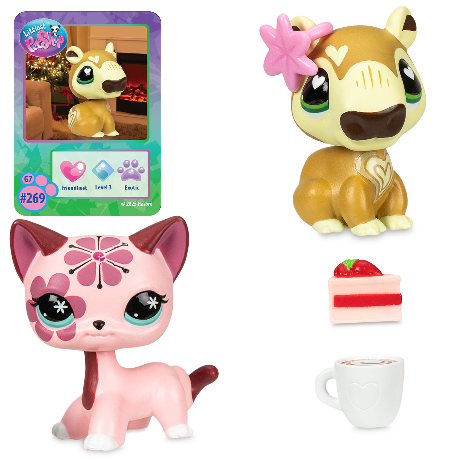 Игровой набор Littlest Pet Shop Рождественские Каникулы - фото 1