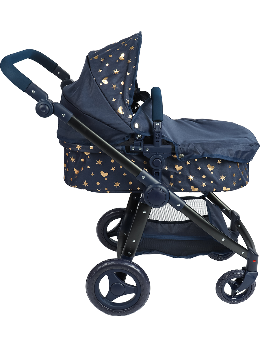 Коляска-трансформер для кукол Рыжий кот 9696-BS - фото 4