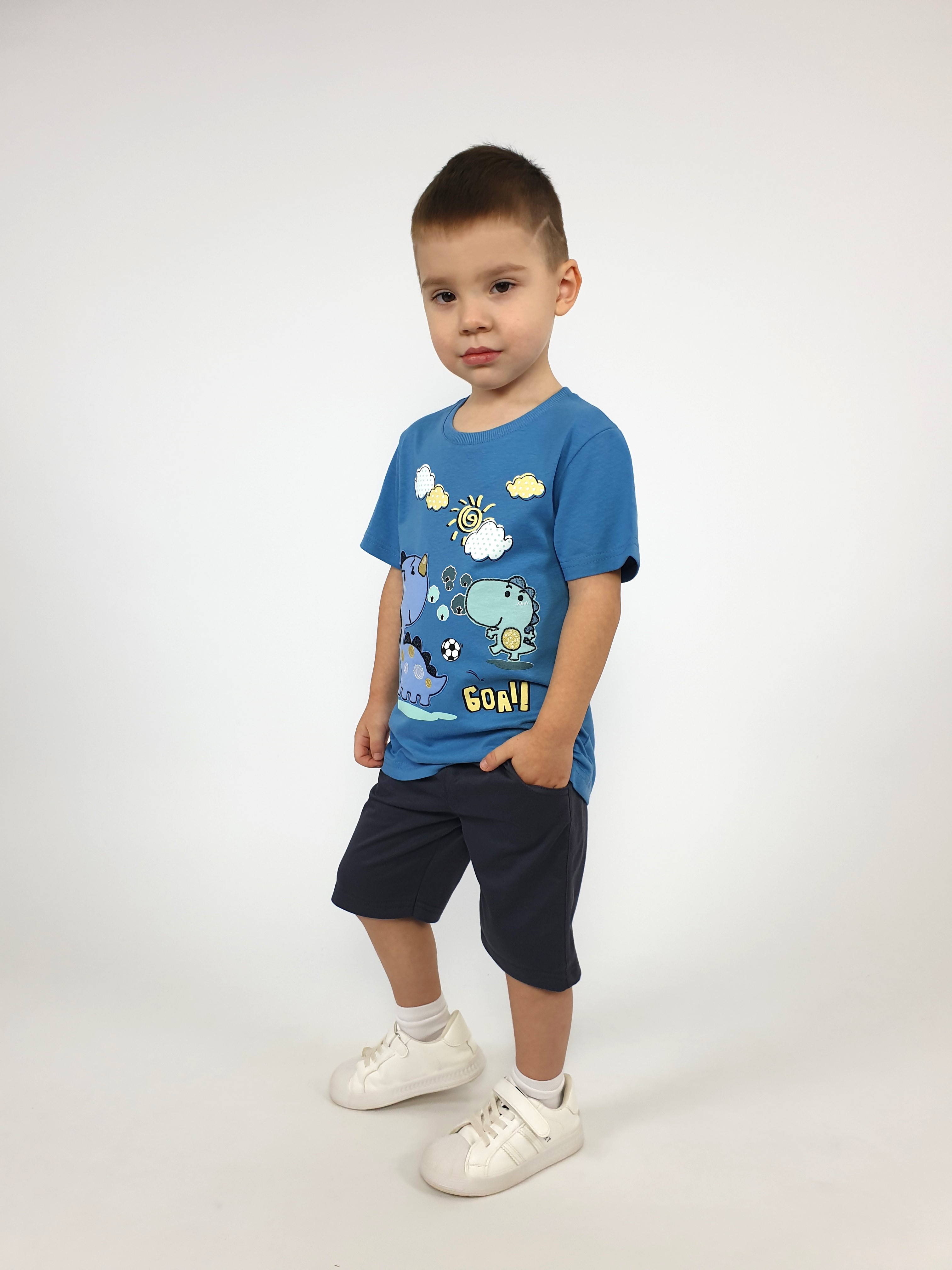 Футболка и шорты Luneva 01-137-3. - фото 6