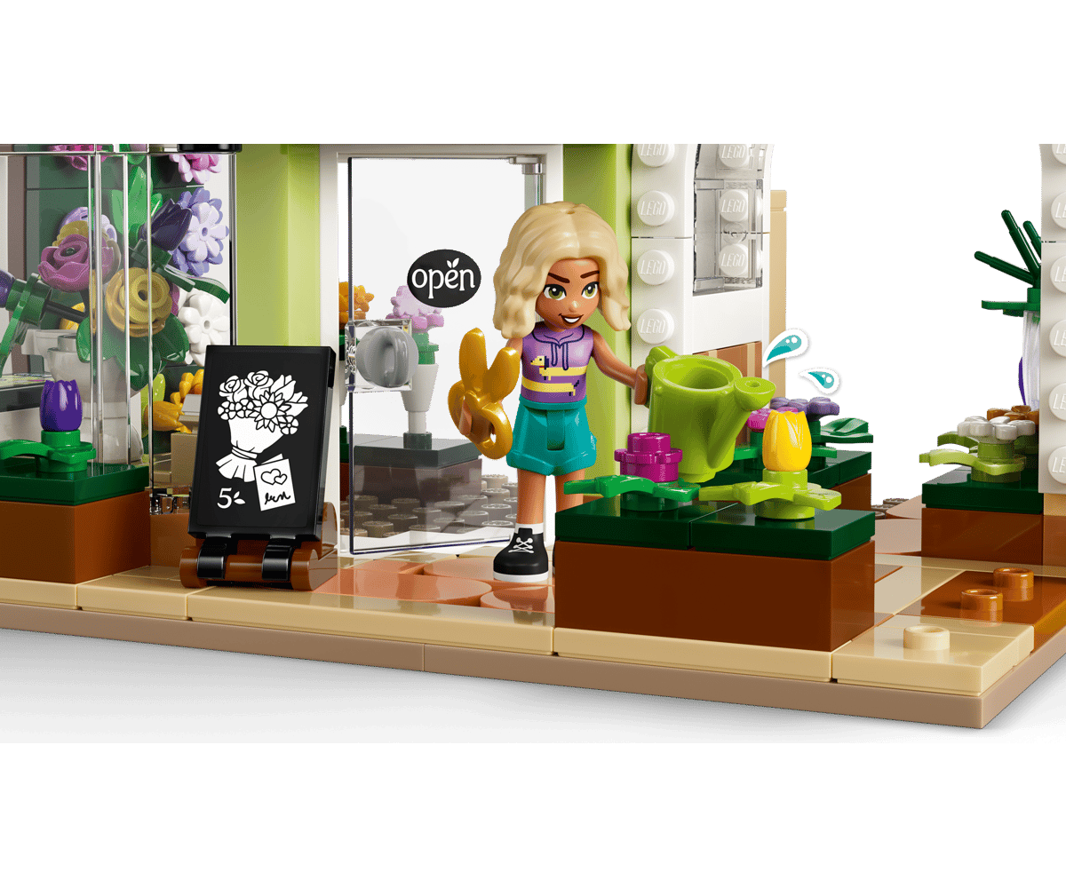 Конструктор LEGO Friends Креативный цветочный магазин 377 дет. - фото 4