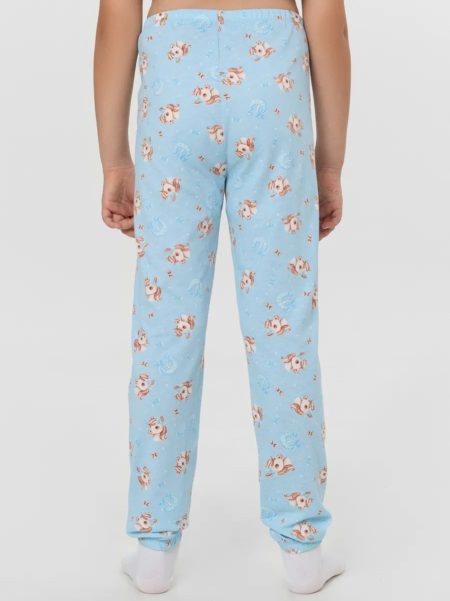 Пижама Mark Formelle (Марк Формэль) 567740/голубой +милые коники на голубом - фото 6