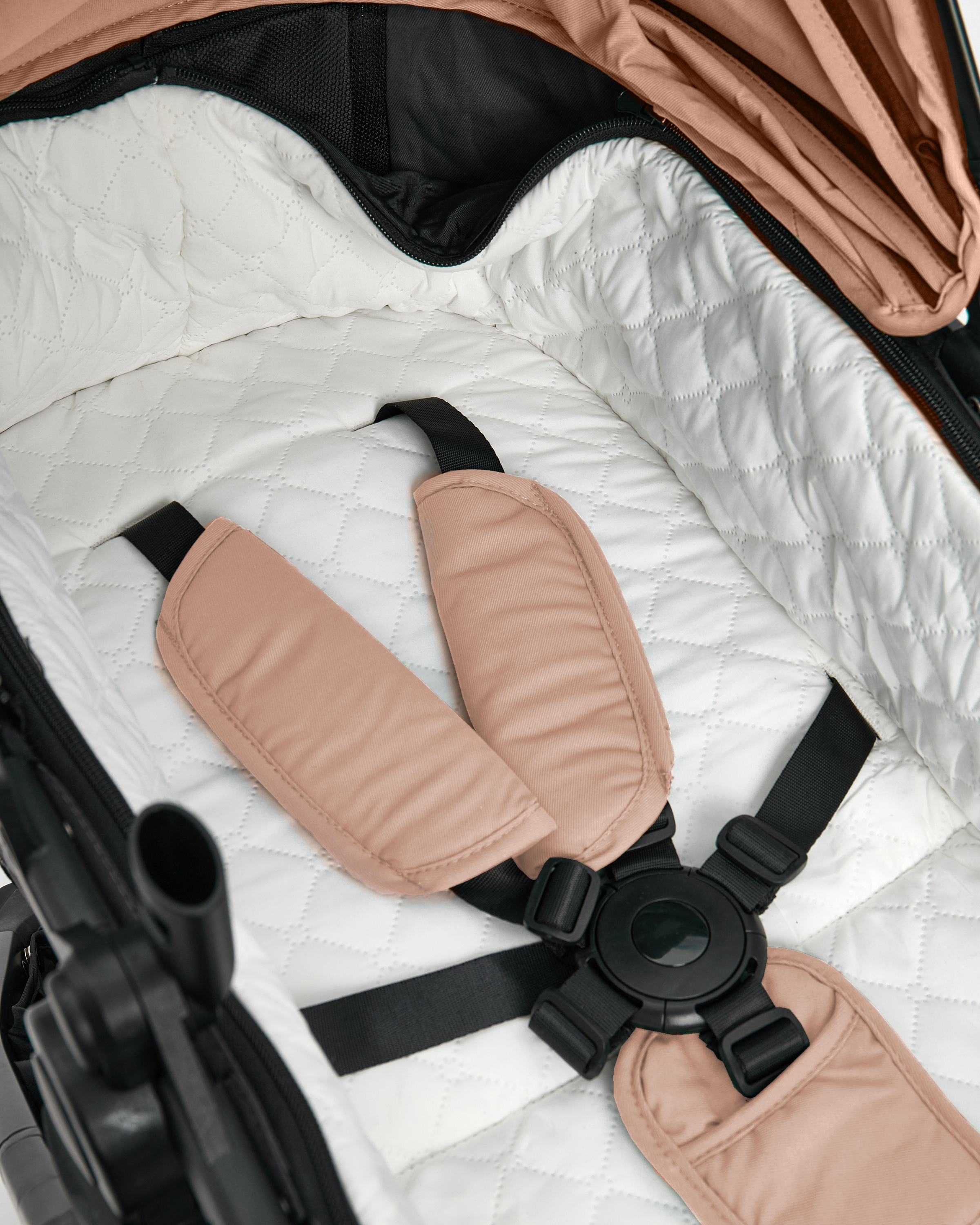 Коляска 2в1 BabyGo Sandy бежевый - фото 12