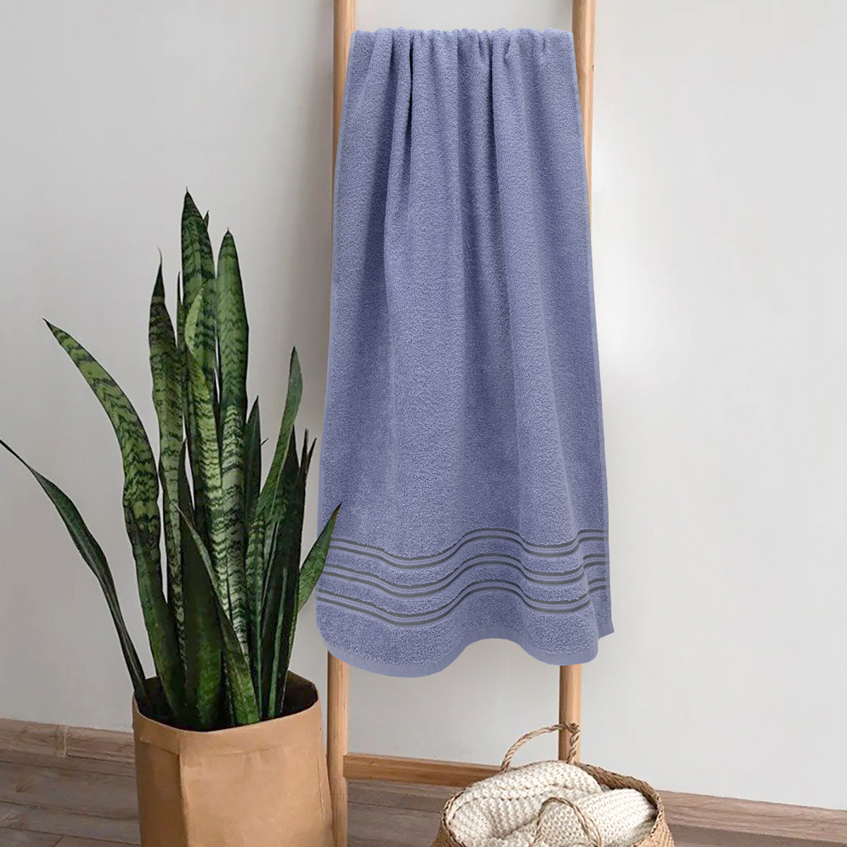 Полотенце BRAVO Страйп 130 x 70 см 1 шт. - фото 4