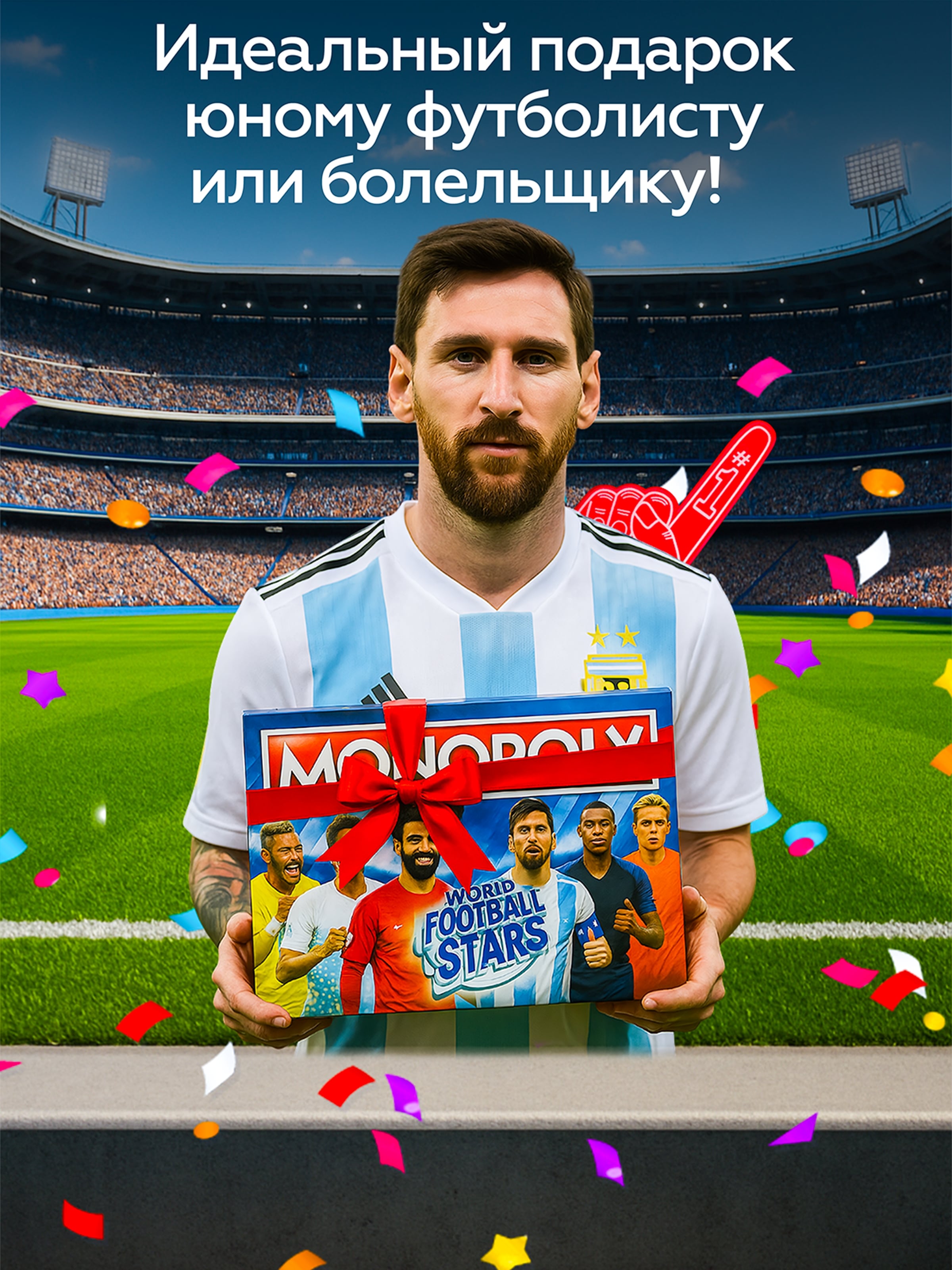 Настольная игра HASBRO (GAMES) Звезды мирового футбола - фото 7
