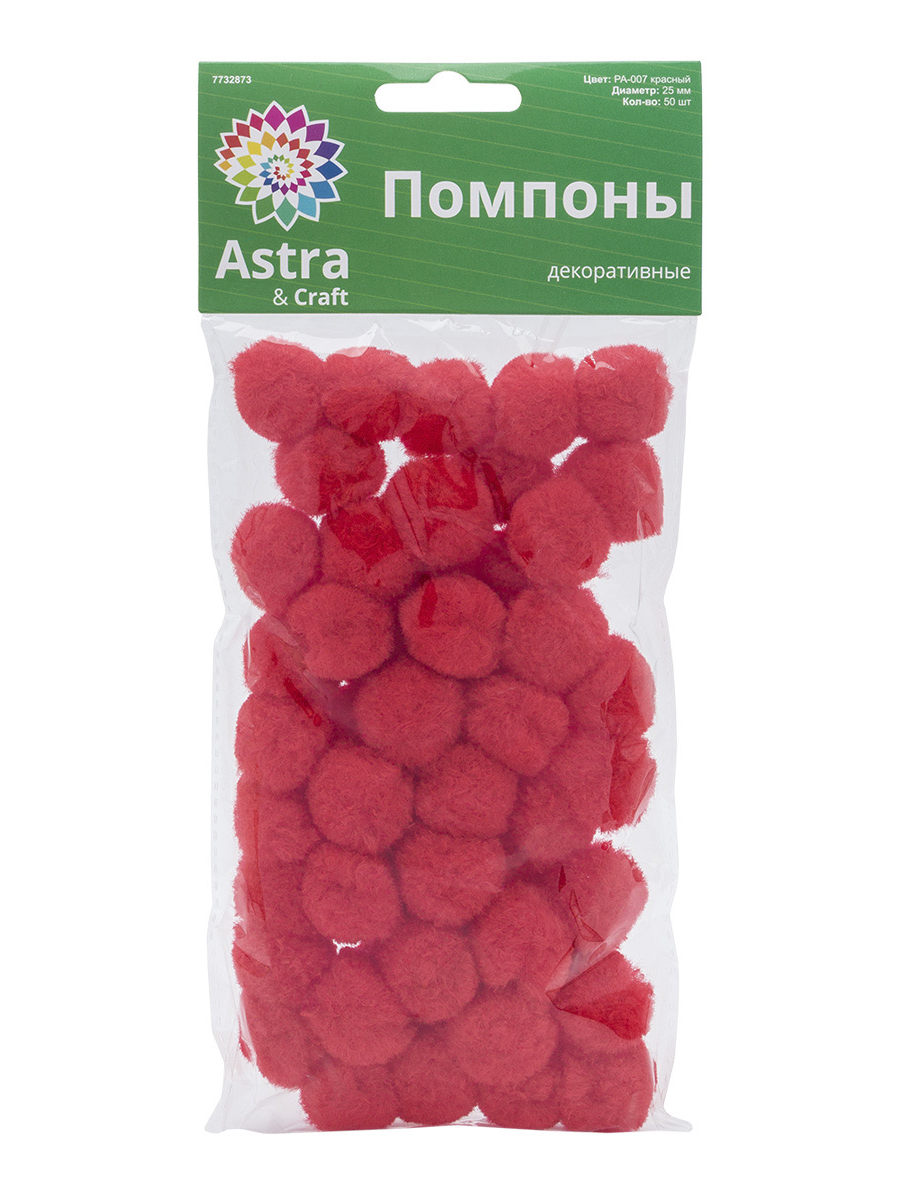 Набор для творчества Astra Craft аппликация Помпоны - фото 3