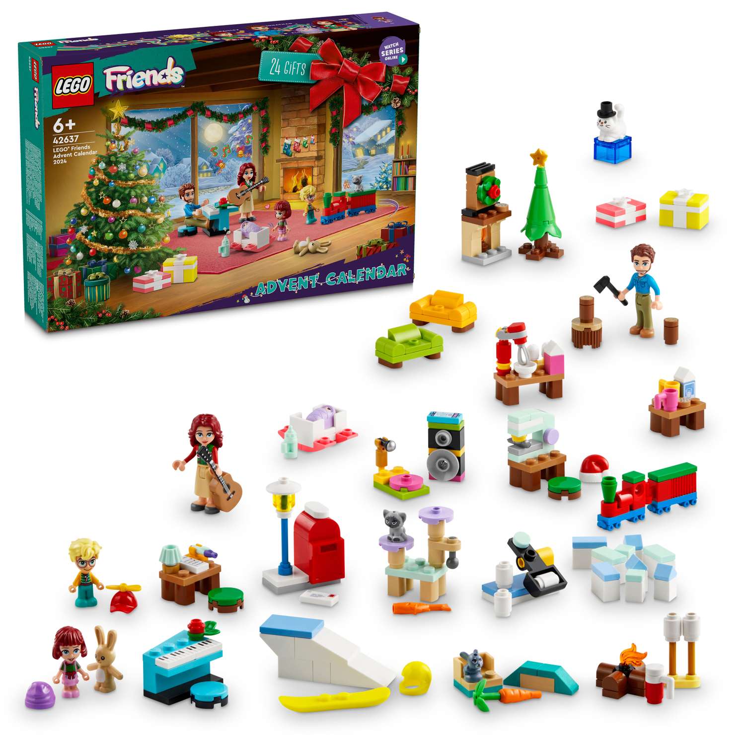Конструктор LEGO Friends Адвент-календарь Друзья 272 дет. - фото 1