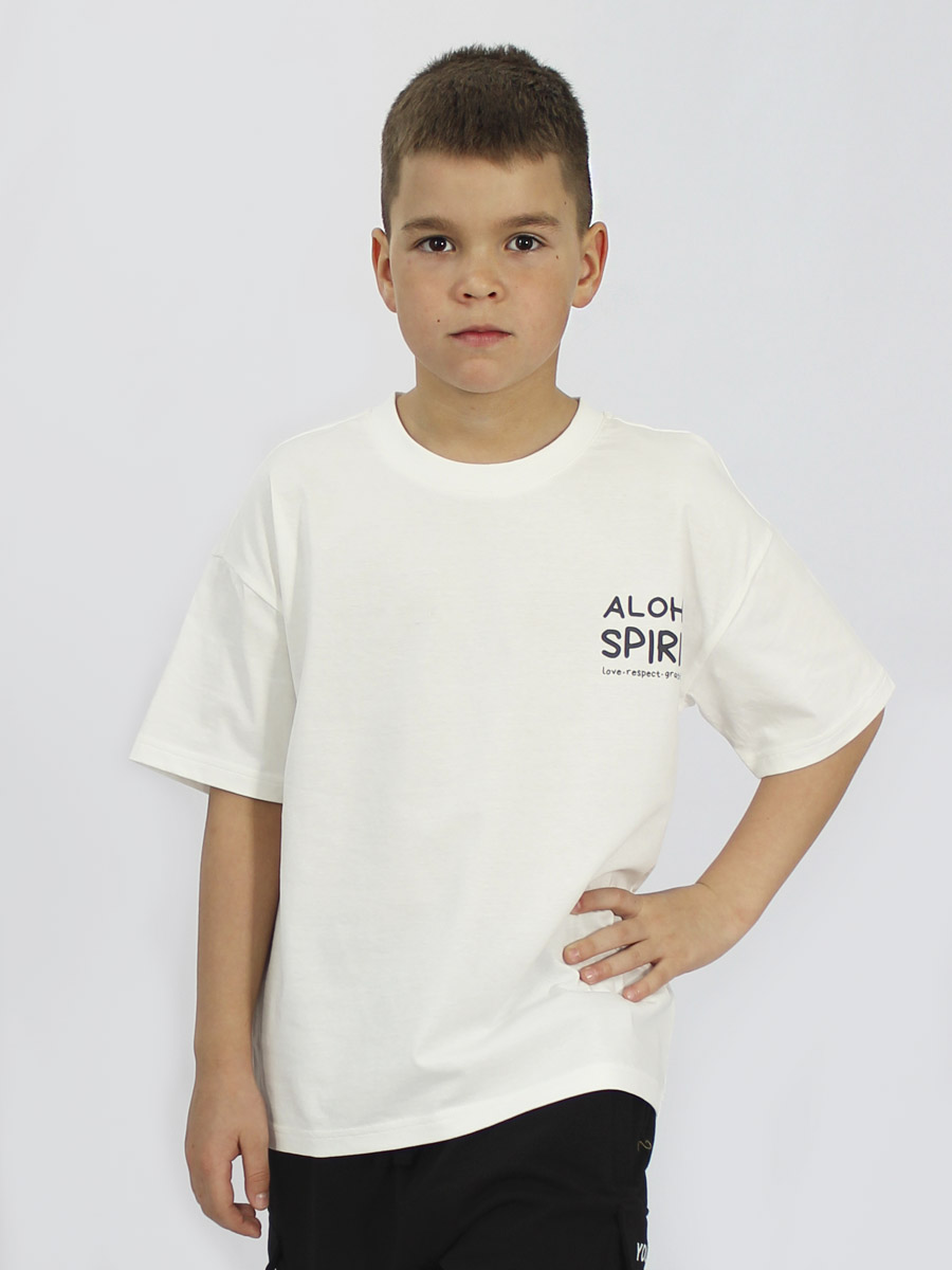 Футболка STELLA MODA 11216_молочный - фото 6