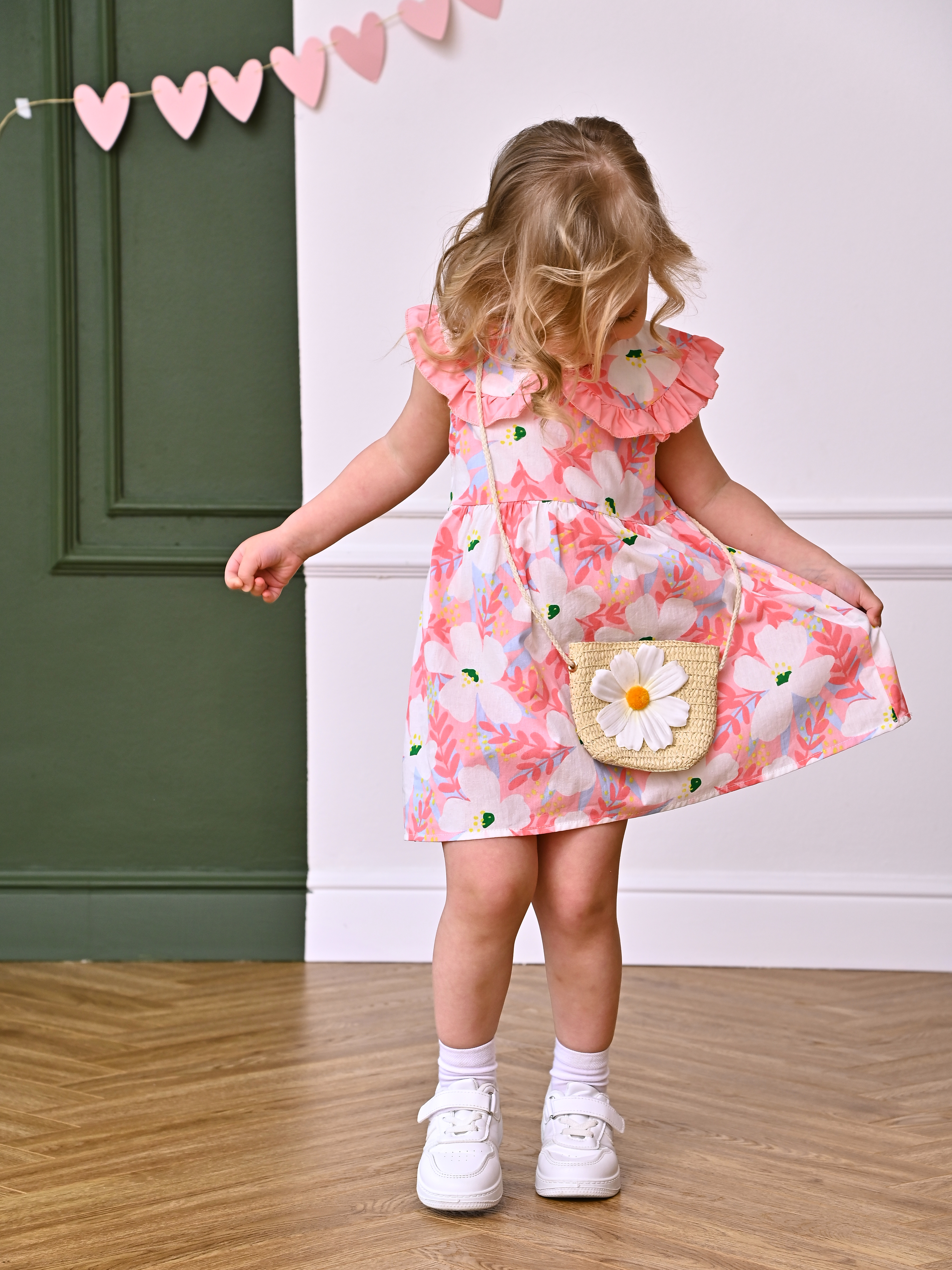 Платье Artcher Платье009Цветы_розовое - фото 9